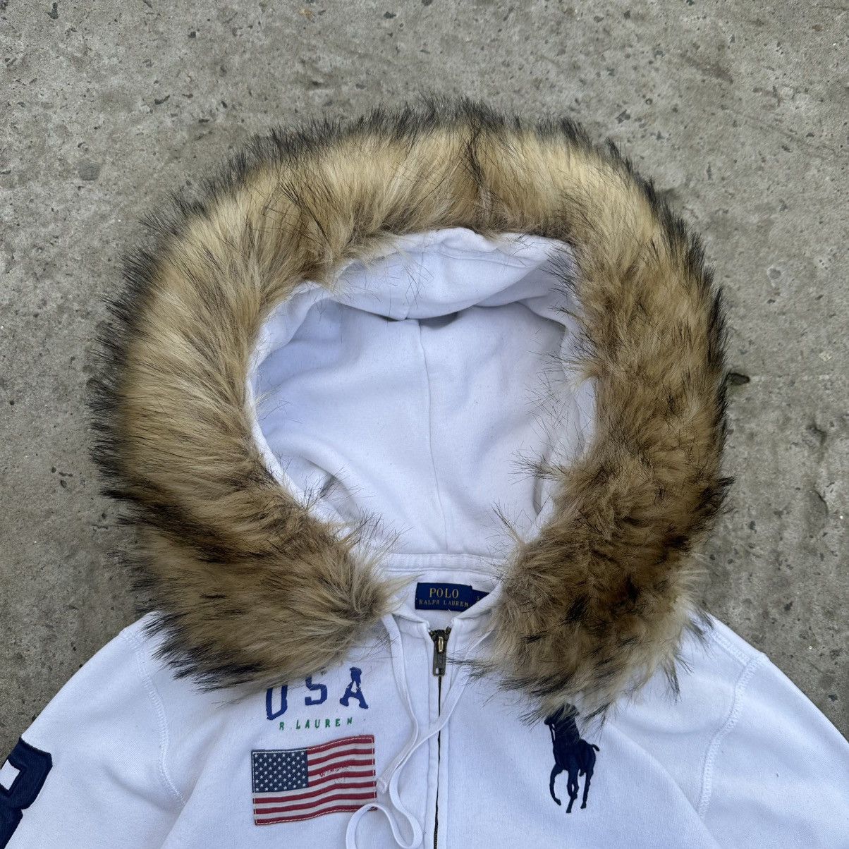 Y/Project Vintage Women’s Polo Ralph Lauren Zip Hoodie Custom Size S Size S / US 4 / IT 40 - 7 Thumbnail