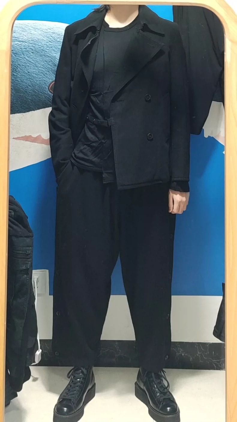 Yohji Yamamoto Yohji Yamamoto 09 aw double-breasted jacket 2505-Nextarrow Size US L / EU 52-54 / 3 - 7 Thumbnail