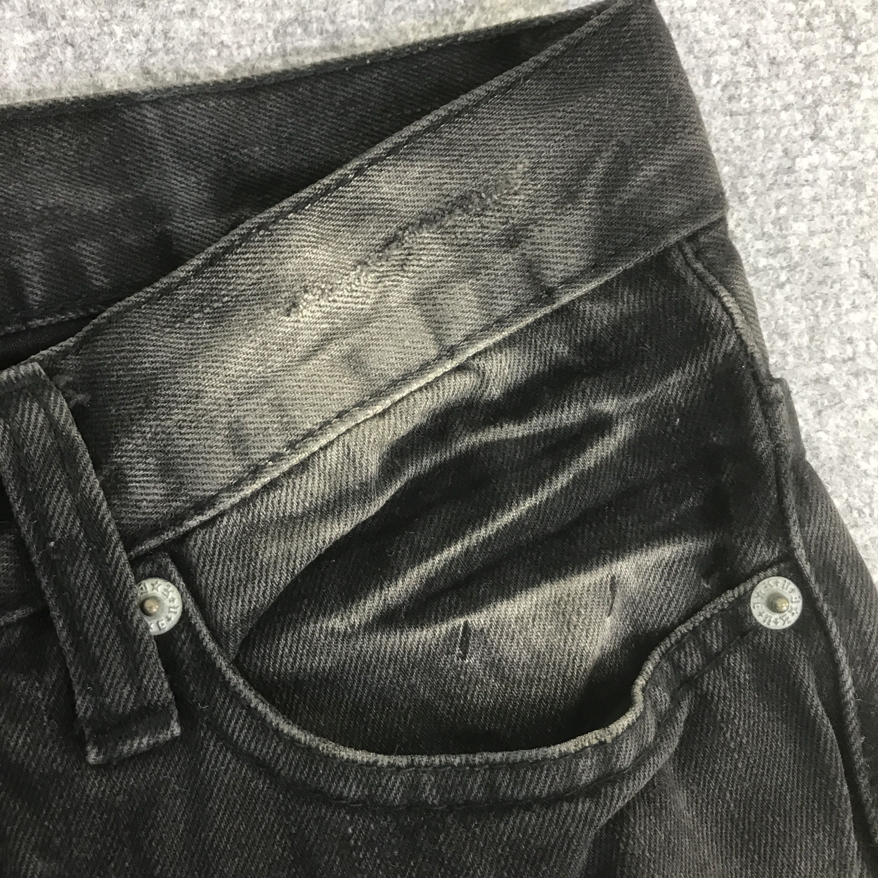 Japanese Brand JAPANESE BRAND BLACK PUNK DISTRESSED DENIM PANTS K129B5 Size US 28 / EU 44 - 15 Thumbnail