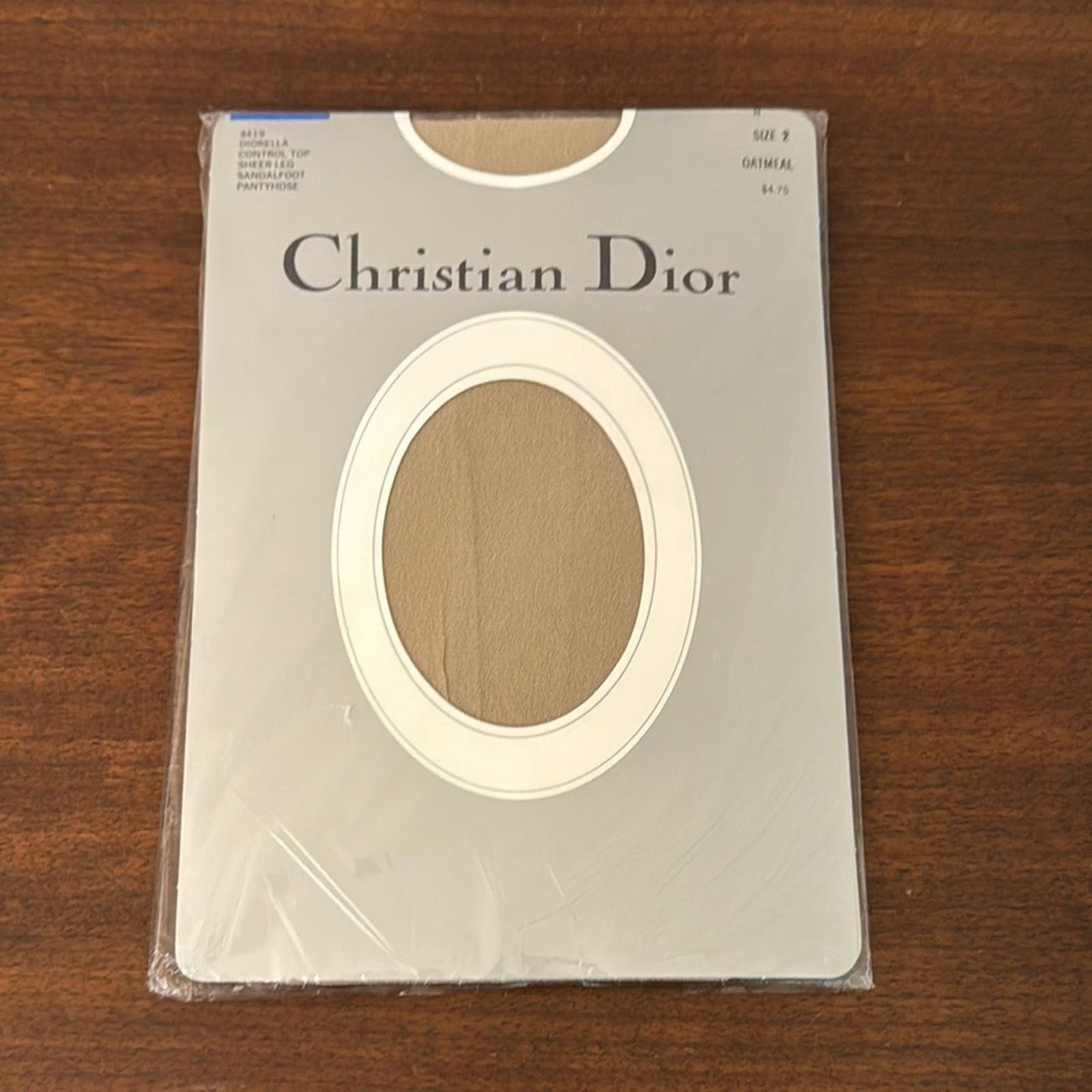 Dior Vintage 1980s Christian Dior Nylon Pantyhose Size 2 New Size ONE SIZE - 2 Thumbnail