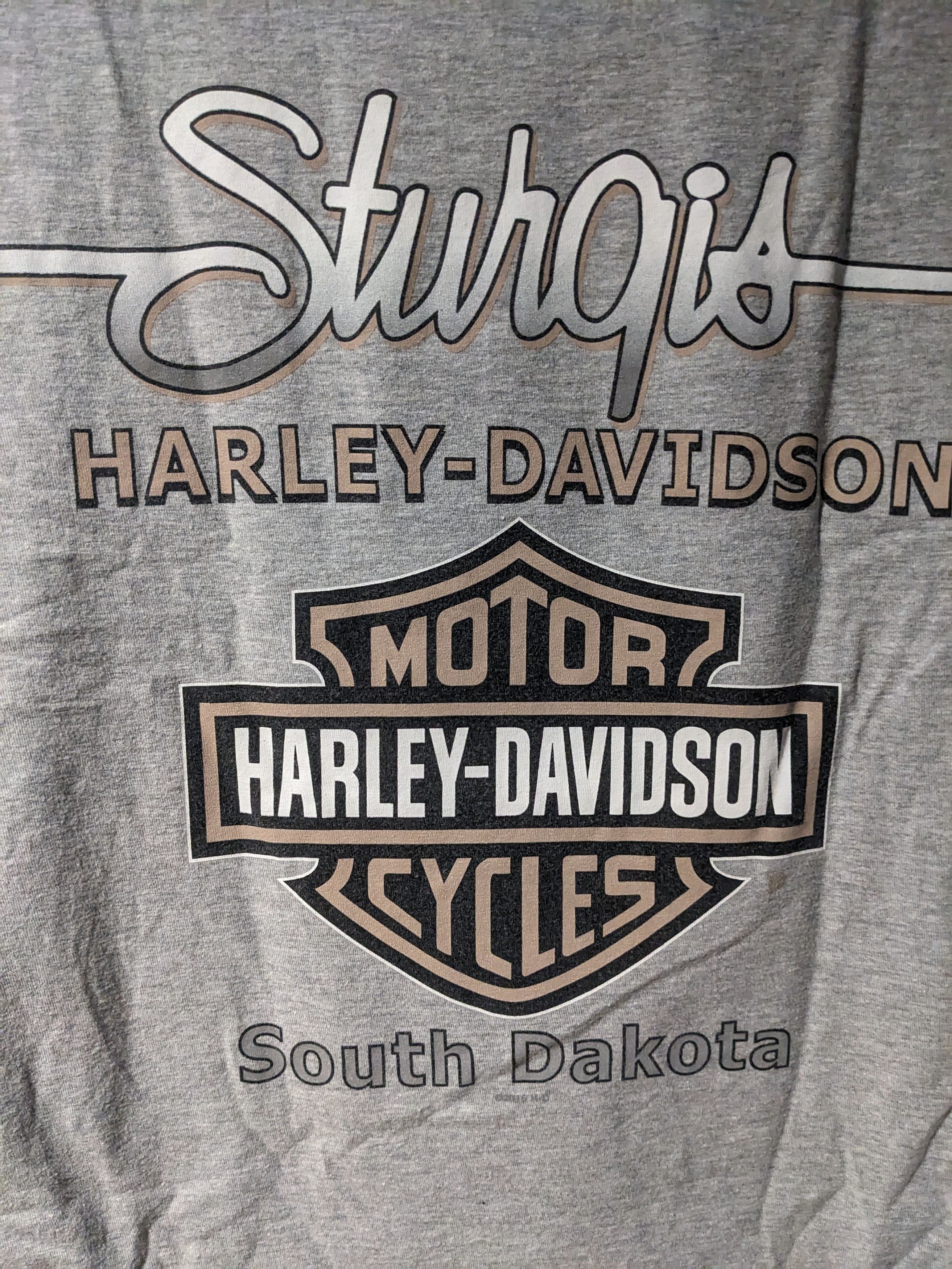 Harley Davidson Vintage 2016 Harley Davidson Motorcycle Anniversary T-Shirt Size US XL / EU 56 / 4 - 5 Thumbnail