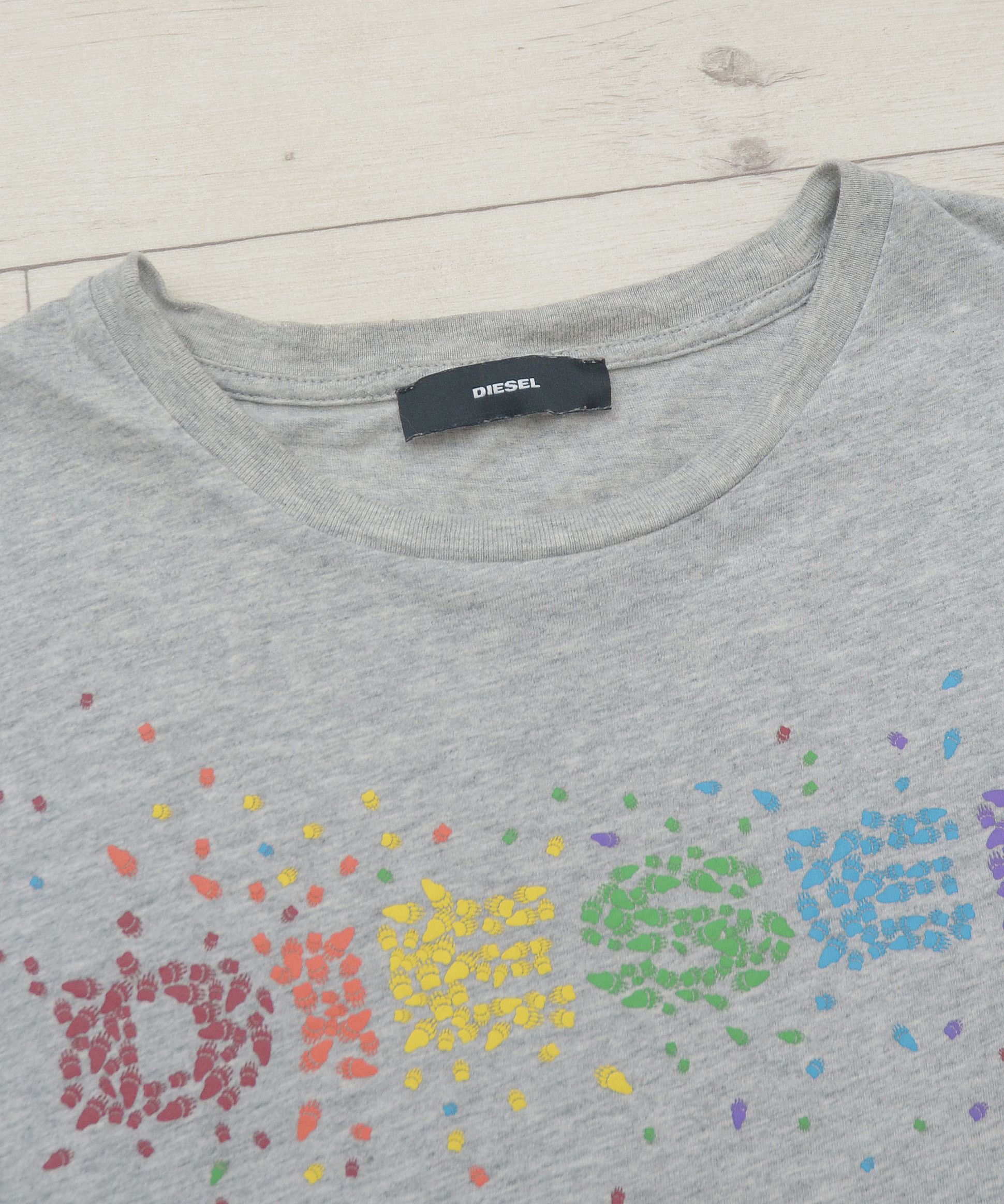 Diesel Vintage Diesel Big Logo Women’s T Shirt Tee Y2K Size XL / US 12-14 / IT 48-50 - 5 Thumbnail