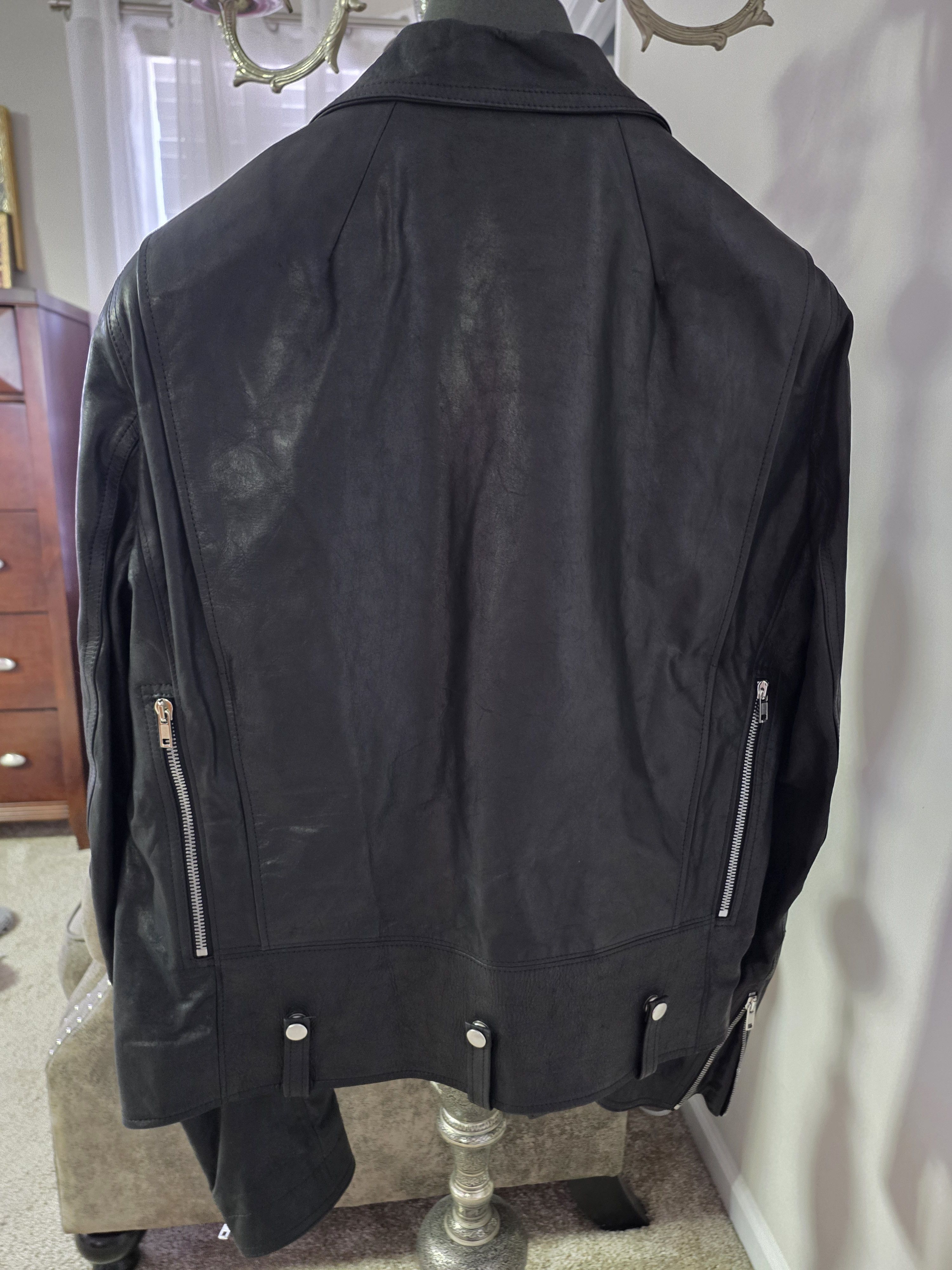Rick Owens RU01E5765 LSU BAUHAUS STOOGES 09 BLACK SIZE 50 M/L SS25 Size US M / EU 48-50 / 2 - 3 Thumbnail