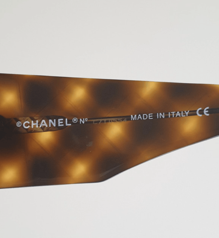 Chanel CHANEL SUNGLASSES 5019 LOGO Wrap Metal Vintage Iconic 4017 Size ONE SIZE - 5 Thumbnail