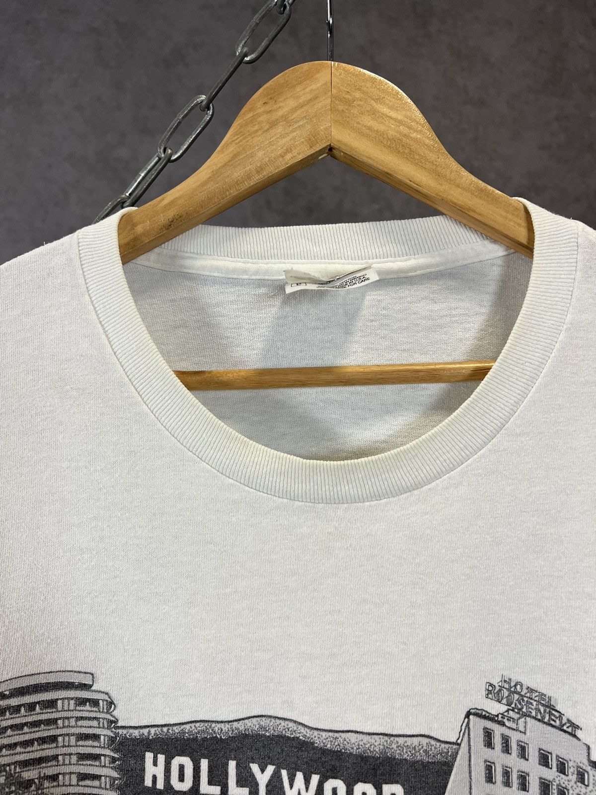 Vintage Hollywood made in USA vintage other tee Size US XL / EU 56 / 4 - 5 Thumbnail