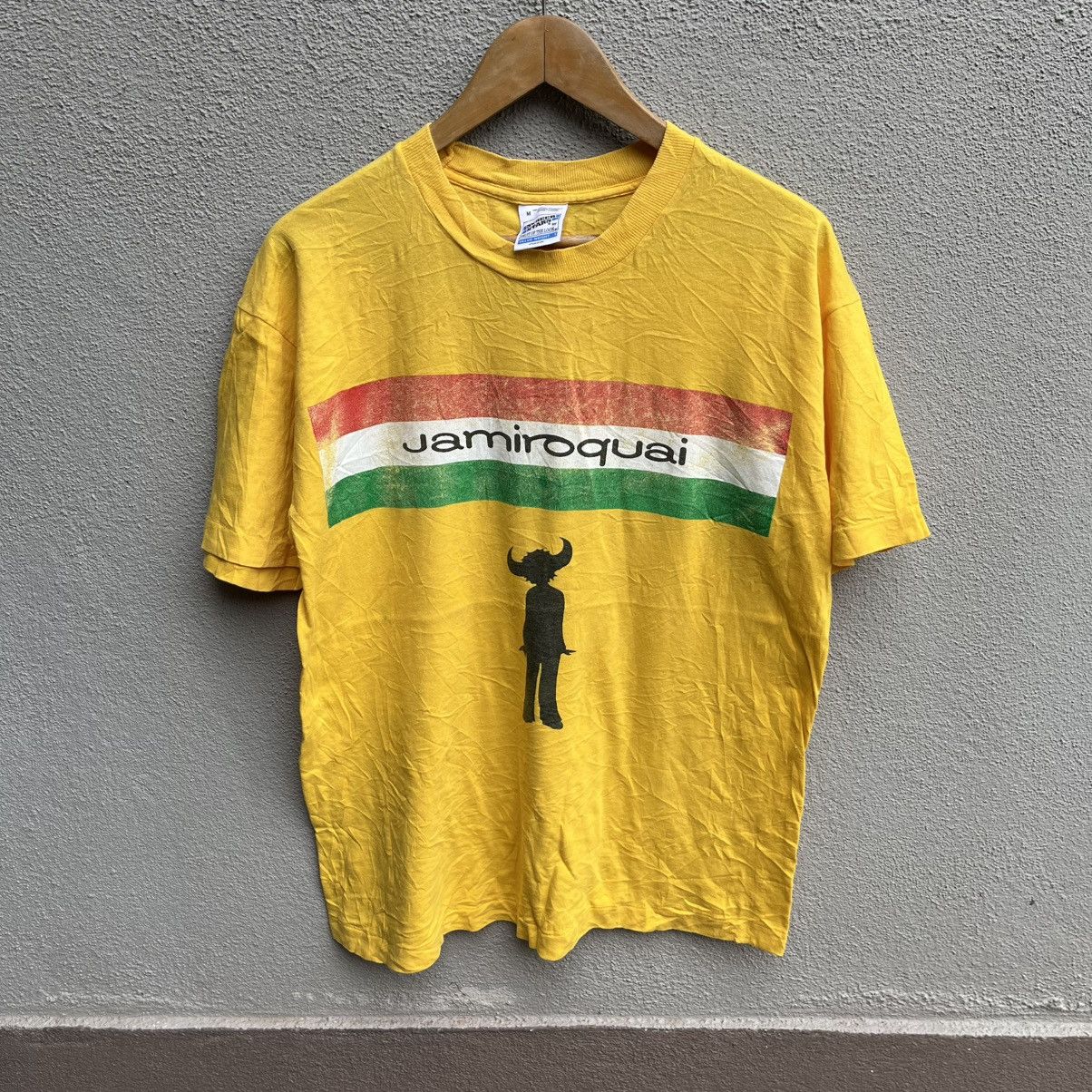 Band Tees Vintage 90s JAMIROQUAI band tee acid jazz funk Size US M / EU 48-50 / 2 - 1 Thumbnail
