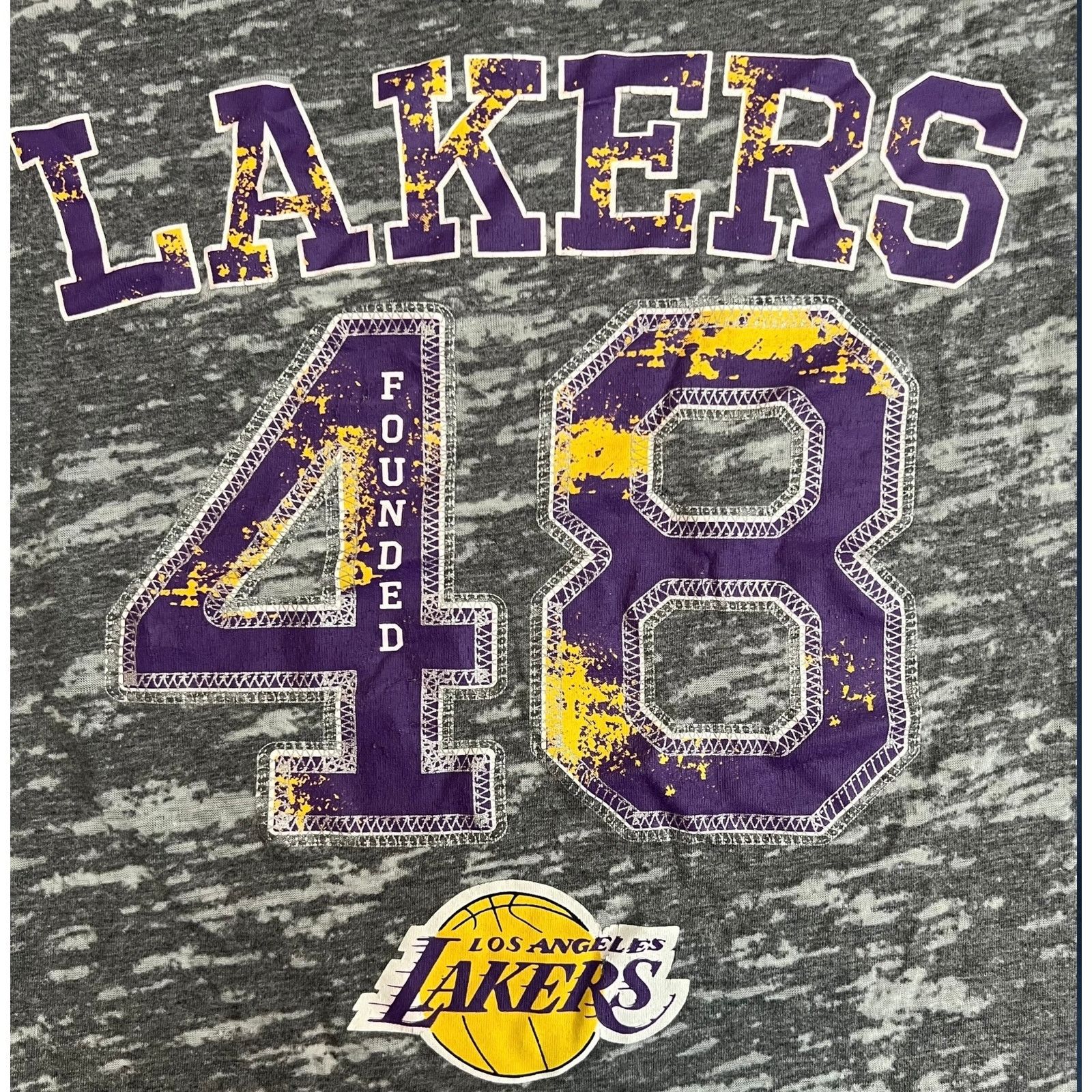 NBA LA Lakers Women’s T-Shirt Size M | 48 Founded design NBA Tee Size M / US 6-8 / IT 42-44 - 5 Thumbnail