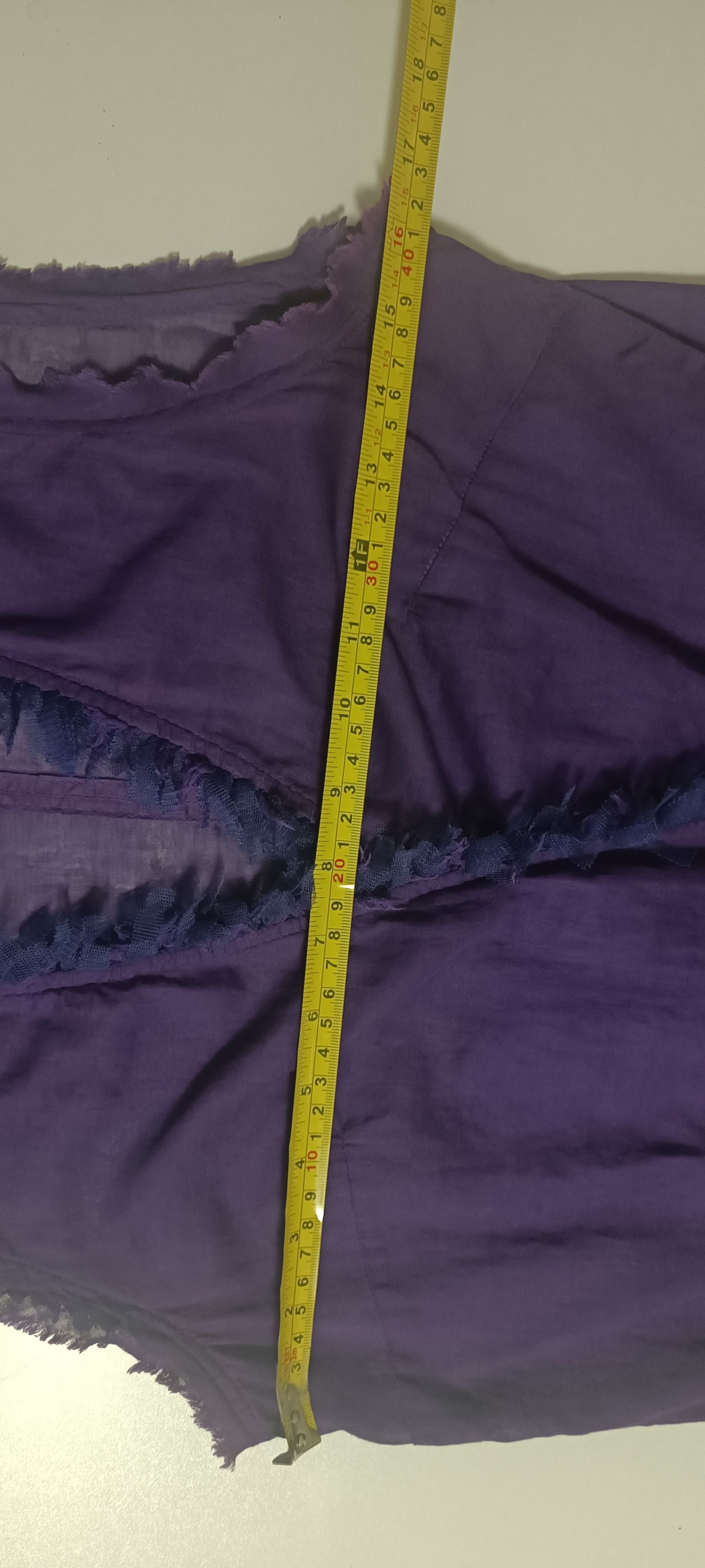 Jean Paul Gaultier Purple blouse with fringes Size M / US 6-8 / IT 42-44 - 19 Thumbnail