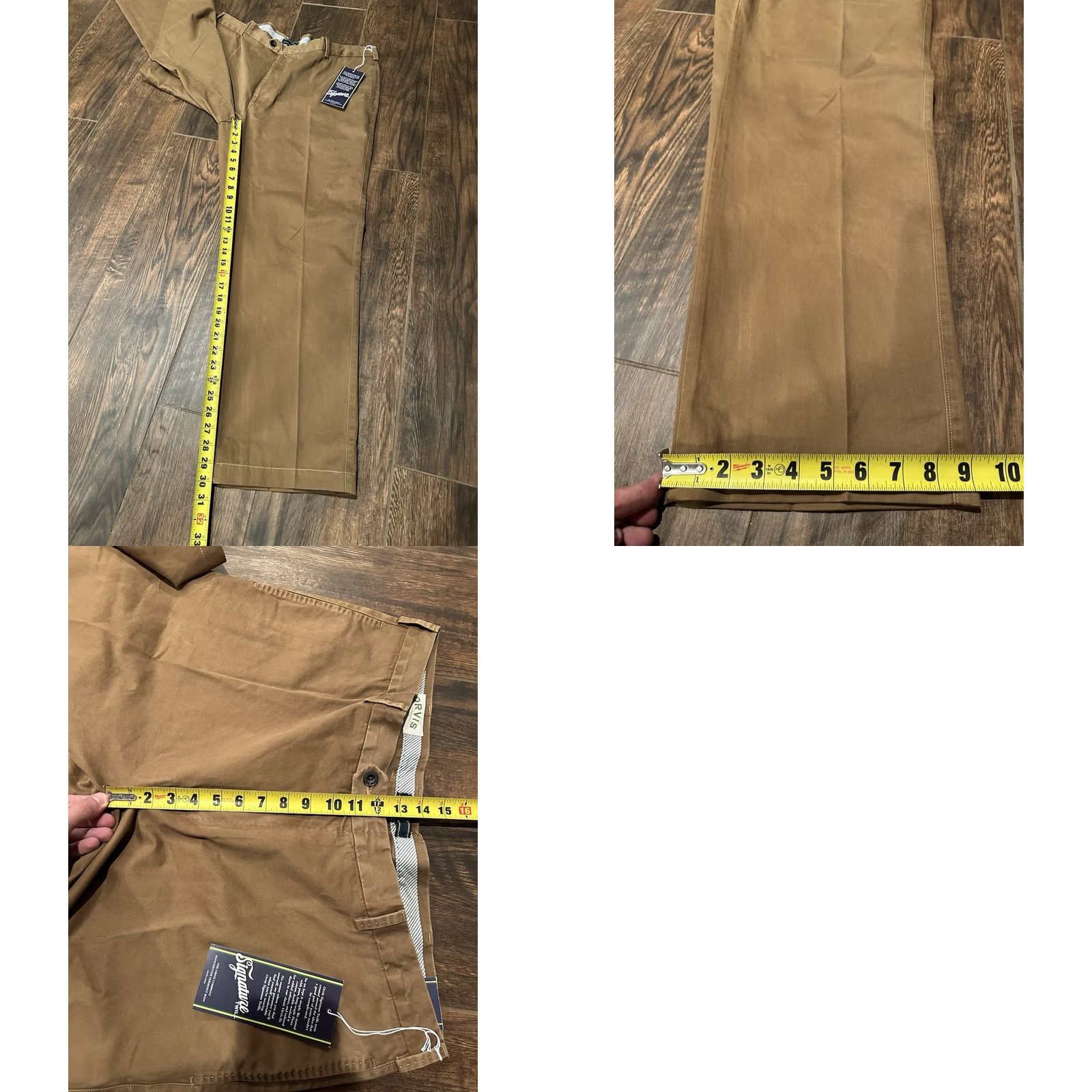 Orvis NWT Orvis Signature Flat Front Brown Twill Chinos Casual Pants Mens Size 42 Brown 100% Cotton Regular Chino Signature Khaki Mens 42x30 Size US 42 / EU 58 - 9 Thumbnail