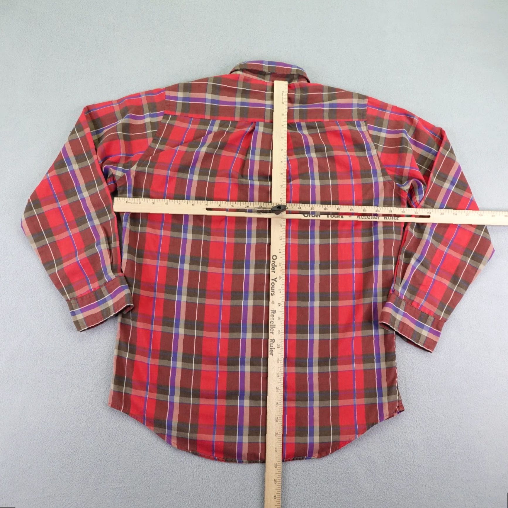 Vintage VINTAGE Woolrich Shirt Mens M Red Plaid Button-Up 90s Outdoor Casual Workwear Size US M / EU 48-50 / 2 - 6 Thumbnail