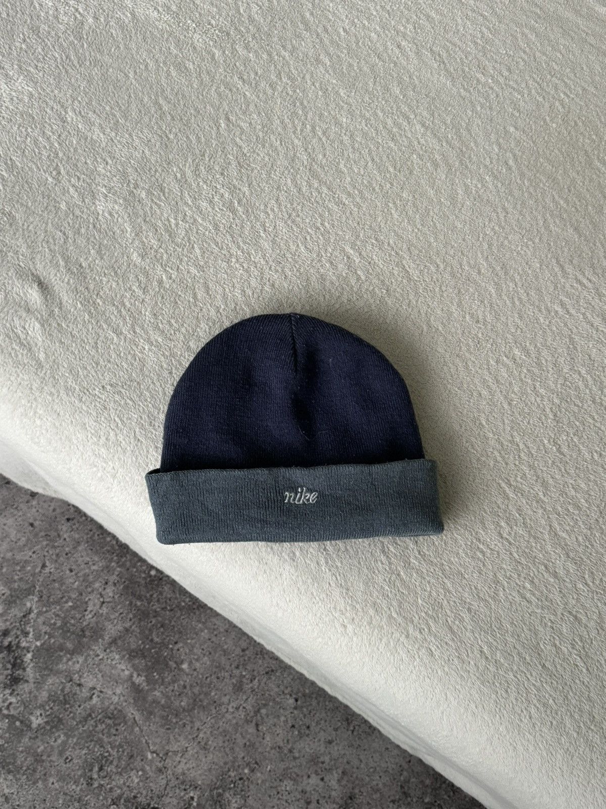 Nike × Vintage Vintage Nike reversible swoosh Y2K hat cap Size ONE SIZE - 5 Thumbnail