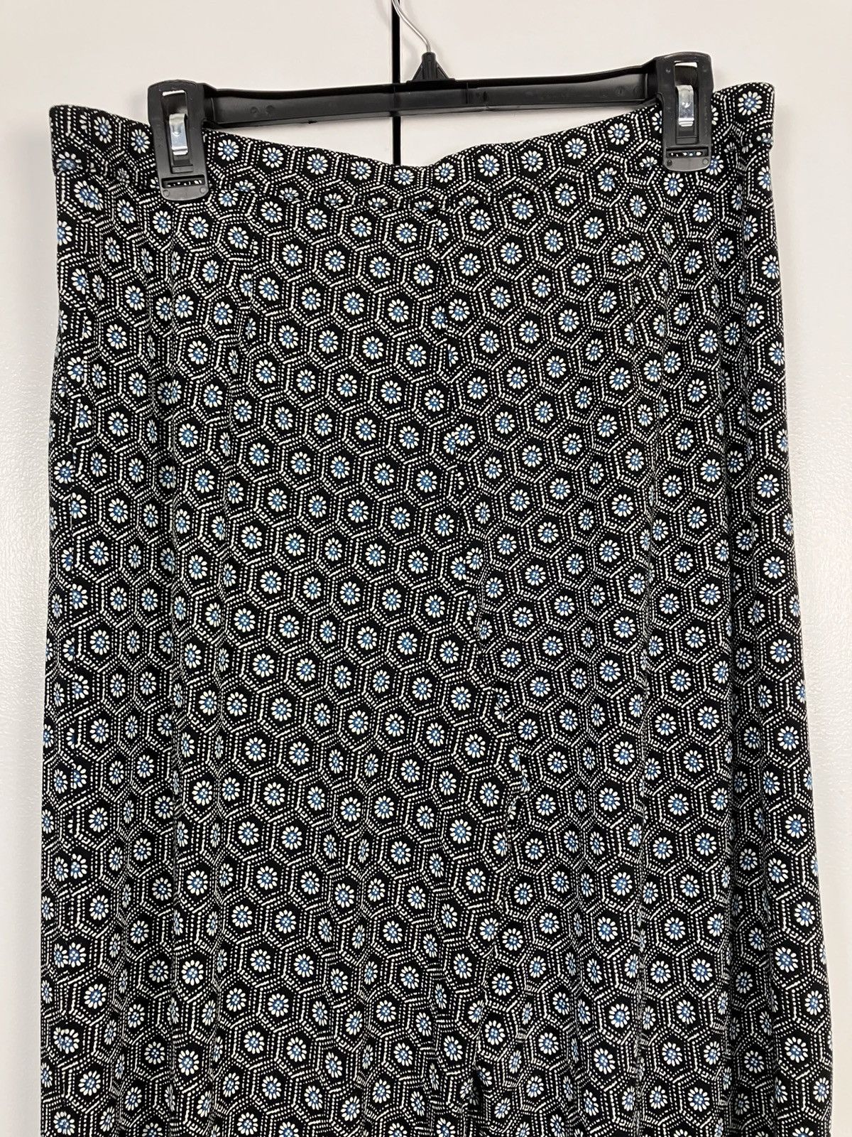J. Jill J. Jill Wearever Palazzo Boho Floral Wide Leg Pants Size 32" / US 10 / IT 46 - 7 Thumbnail
