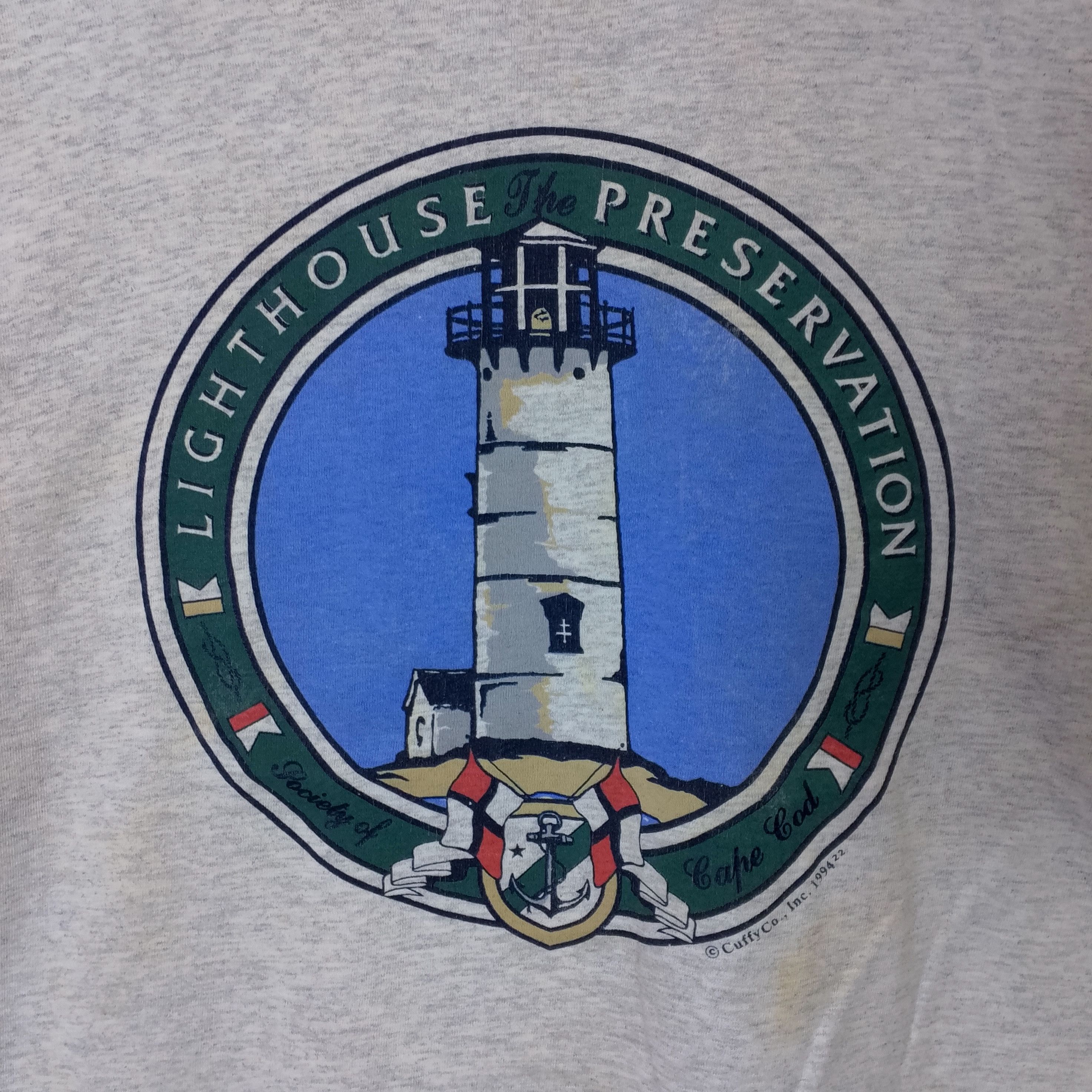 Vintage Vintage 90s Lighthouse Preservation Size US L / EU 52-54 / 3 - 3 Thumbnail