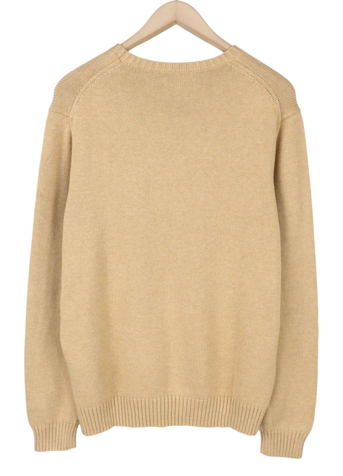 Ralph Lauren BROWN L Tight Knit Crew Neck Pullover 86935 Size US L / EU 52-54 / 3 - 2 Thumbnail