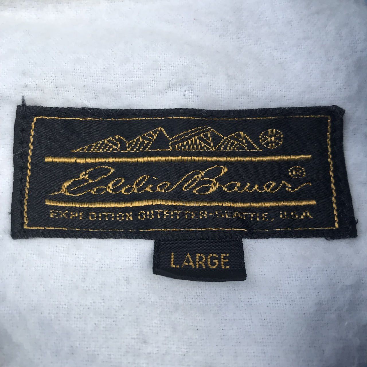 Eddie Bauer × Vintage VINTAGE 90S EDDIE BAUER FADED JACKET HOODIE Size US L / EU 52-54 / 3 - 4 Thumbnail
