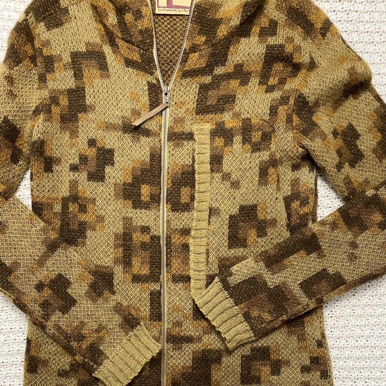 Beauty Beast × Japanese Brand Beauty:Beast Mohair Zip Up Jacket Size US M / EU 48-50 / 2 - 2 Thumbnail