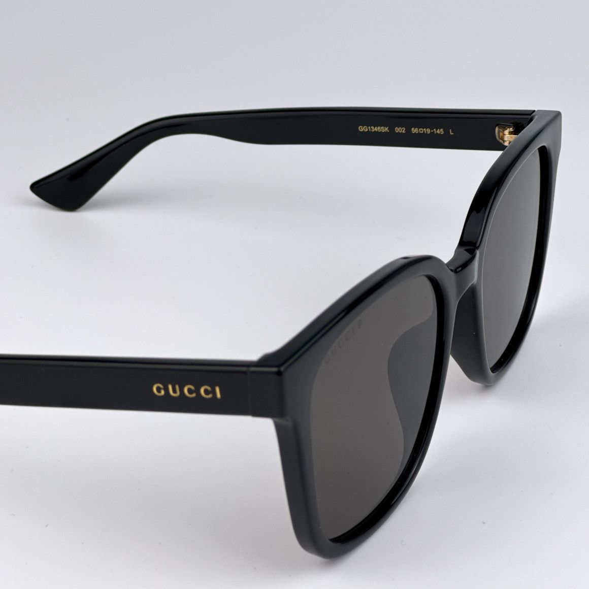 Gucci NEW Gucci GG1346SK 002 Black Brown Polarized Men Sunglasses Size ONE SIZE - 6 Thumbnail