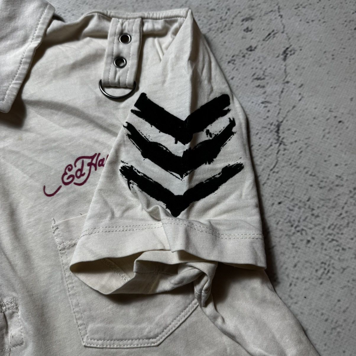 Ed Hardy very vintage polo ed hardy eagle and us flag true condition Size US M / EU 48-50 / 2 - 15 Thumbnail
