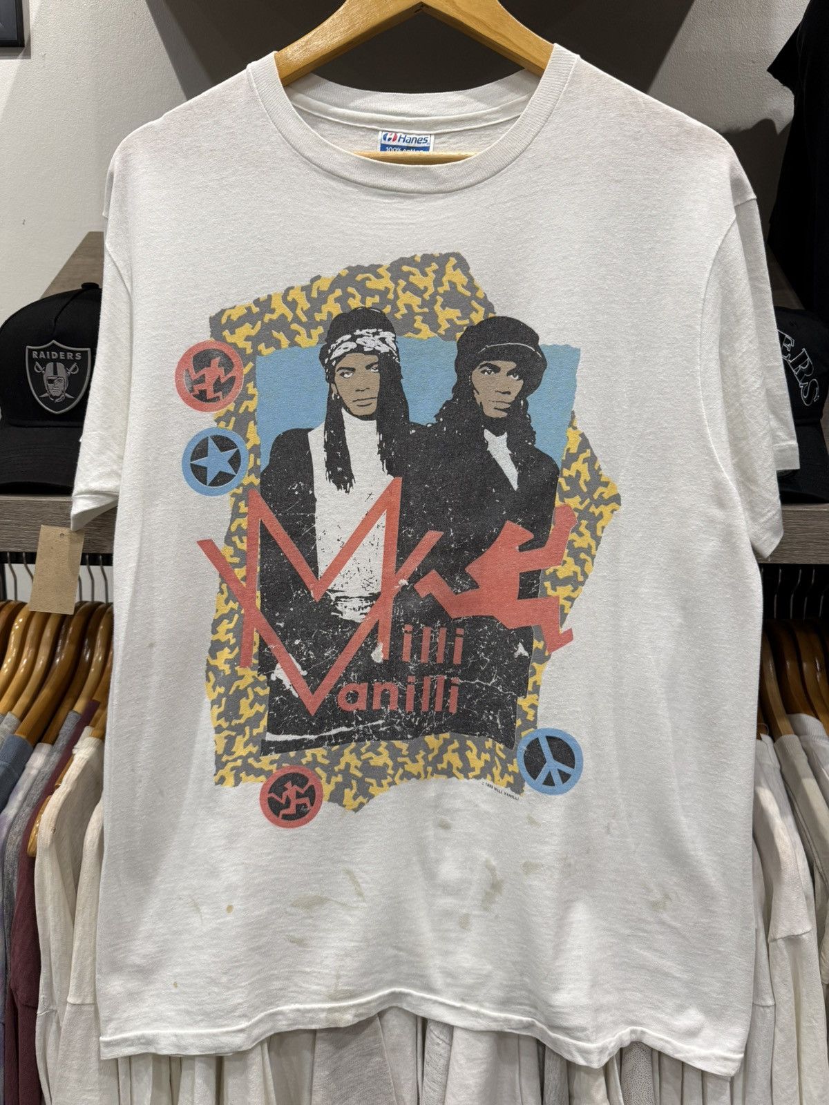 Other Vintage 90s Milli Vanilla T-Shirt Size US L / EU 52-54 / 3 - 2 Thumbnail