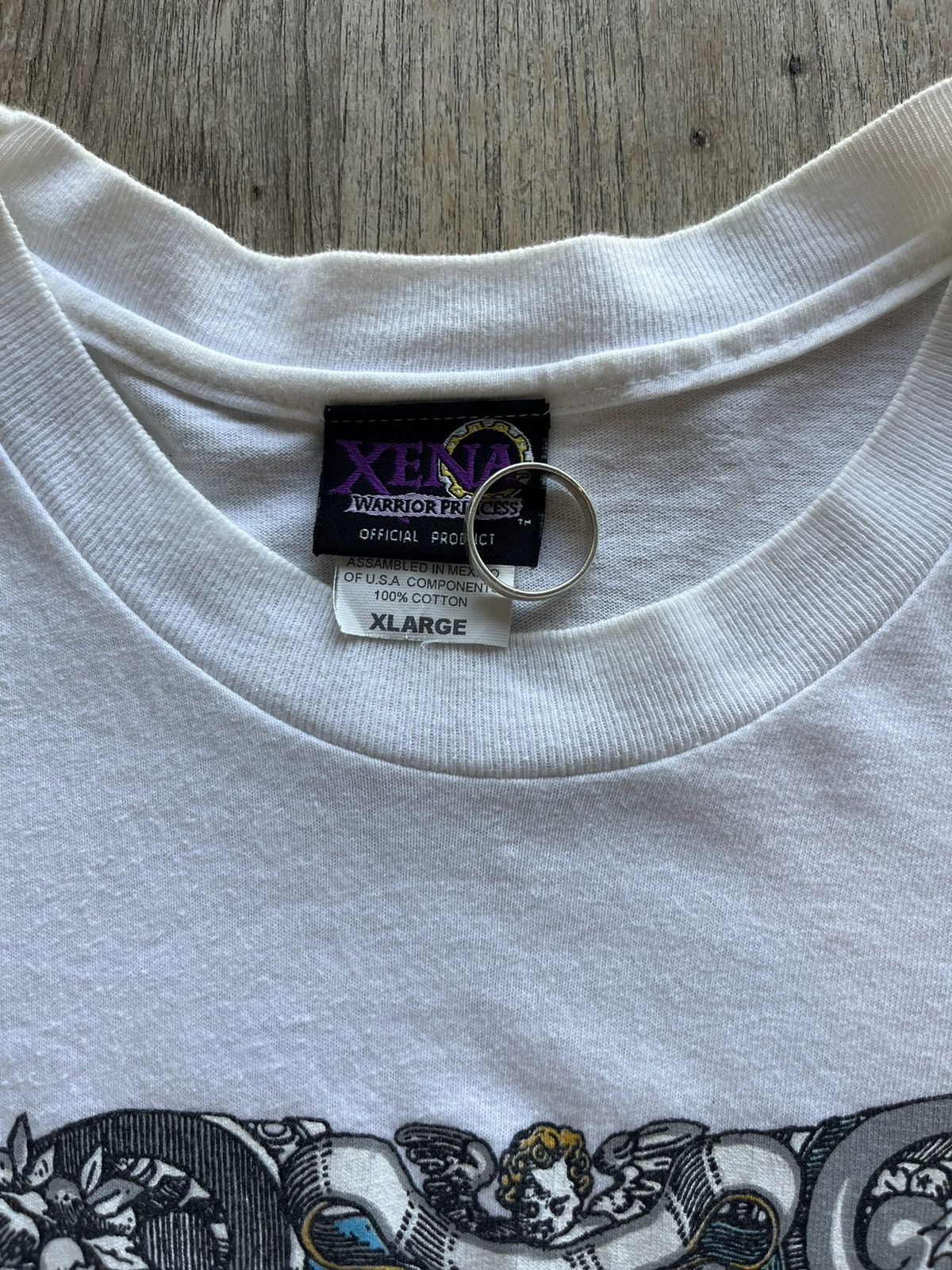 Vintage Vintage XENA WARRIORS PRINCESS 90’s Movie Film Tshirt Size US XL / EU 56 / 4 - 5 Thumbnail