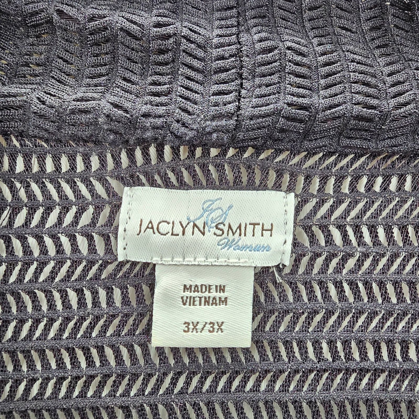 Other Jaclyn Smith Navy Blue Open Front Cardigan Sweater Plus 3XL Size 3XL / US 20-22 - 7 Thumbnail