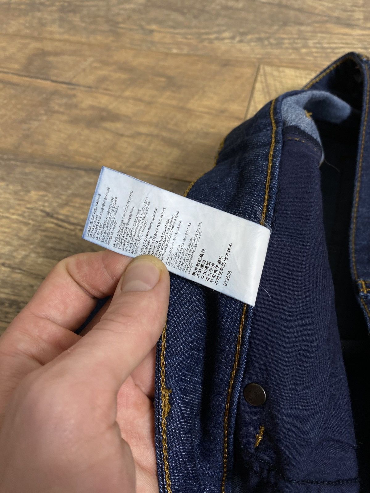 Dirk Bikkembergs Dirk Bikkembergs Made in Italy Indigo Slim Jeans Size US 29 - 10 Thumbnail