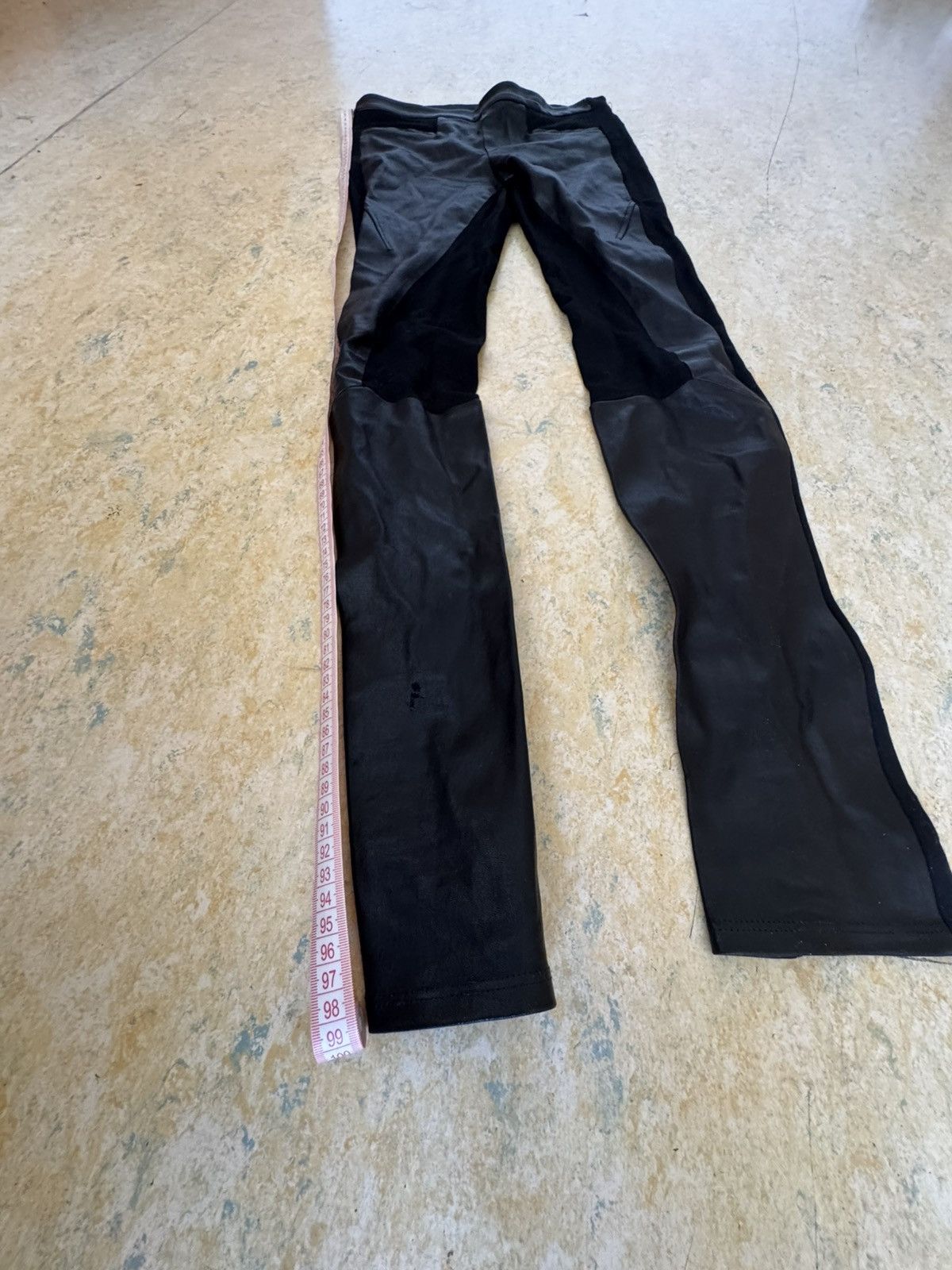 Helmut Lang Helmut Lang leather pants size 4 Size 27" / US 4 / IT 40 - 8 Thumbnail
