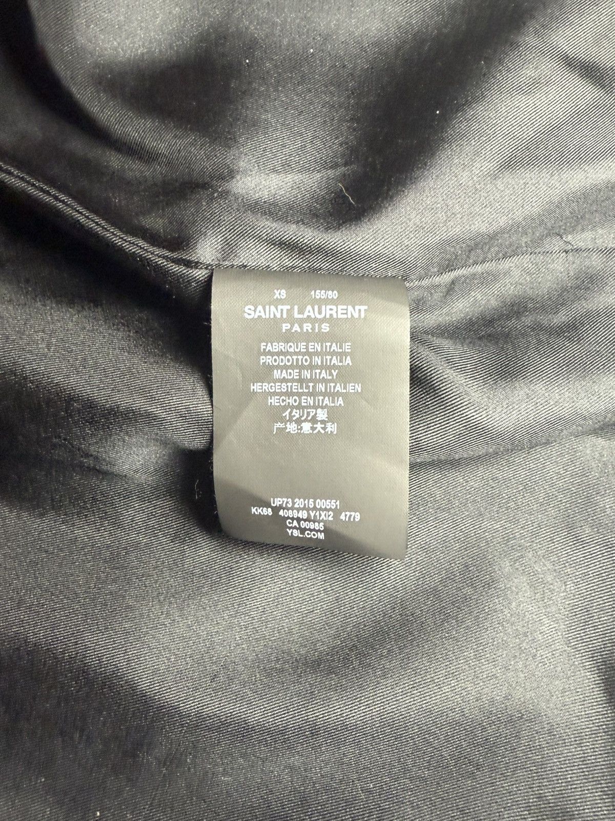 Saint Laurent Paris SAINT LAURENT DINO PALM HEDI SLIMANE SS16 CARDIGAN SWEATER Size US S / EU 44-46 / 1 - 4 Thumbnail