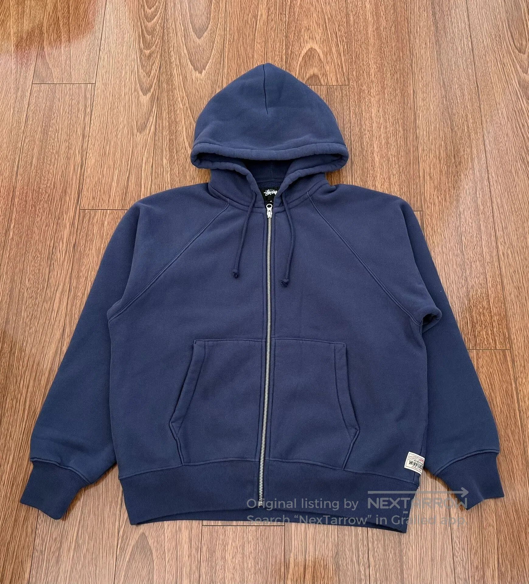 Stussy Stussy Sport Zip Hoodie Blue | Grailed