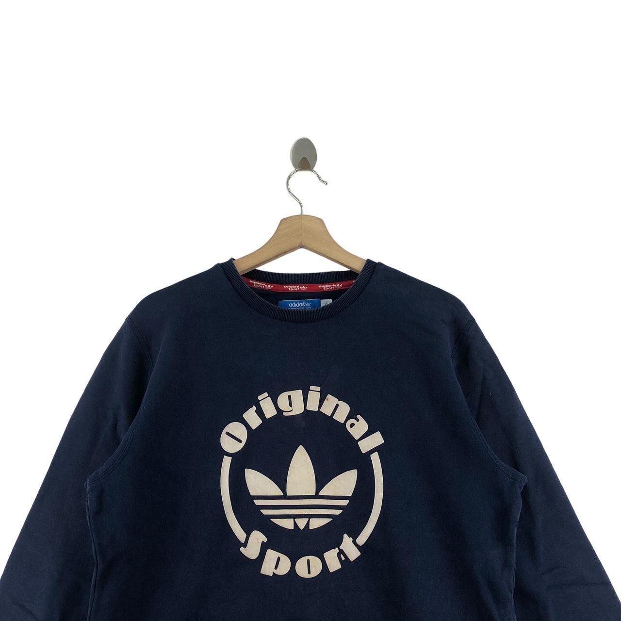 Adidas ADIDAS ORIGINALS SPORT Embossed Sweatshirt Pullover Sweater Size M / US 6-8 / IT 42-44 - 3 Thumbnail