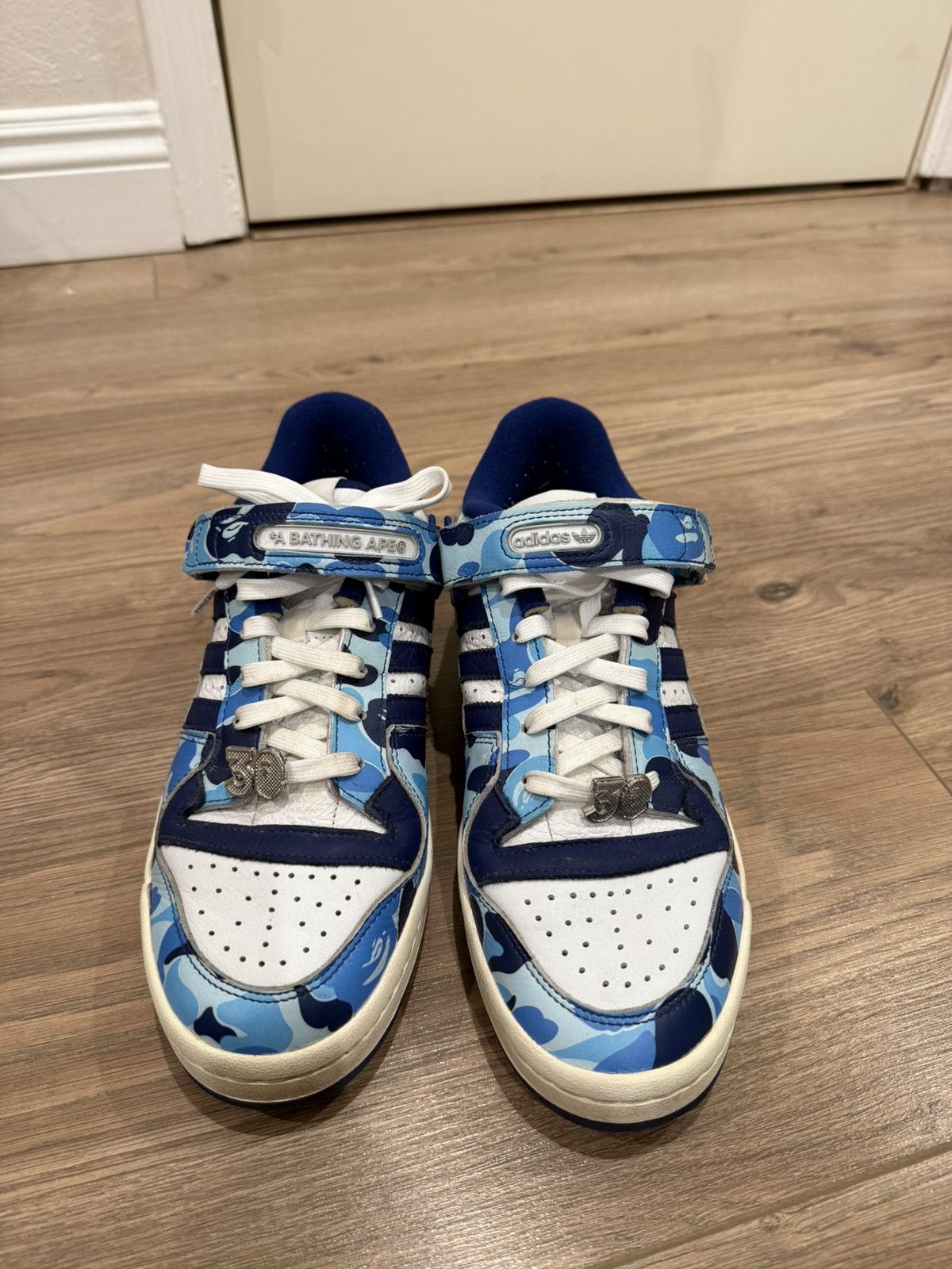 Adidas × Bape Bapesta Forum Size US 11 / EU 44 - 2 Thumbnail