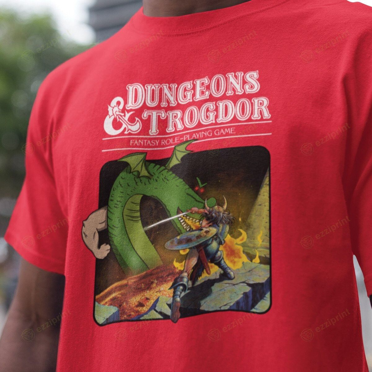 The Unbranded Brand Trogdor T-Shirt Size US L / EU 52-54 / 3 - 1 Thumbnail