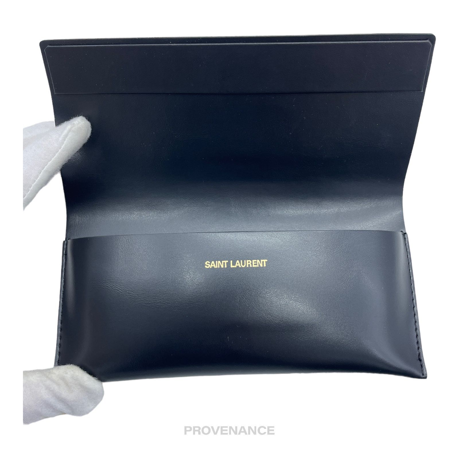 Saint Laurent Paris 🔴 Saint Laurent Paris SLP Sunglasses Case - Black Size ONE SIZE - 5 Thumbnail