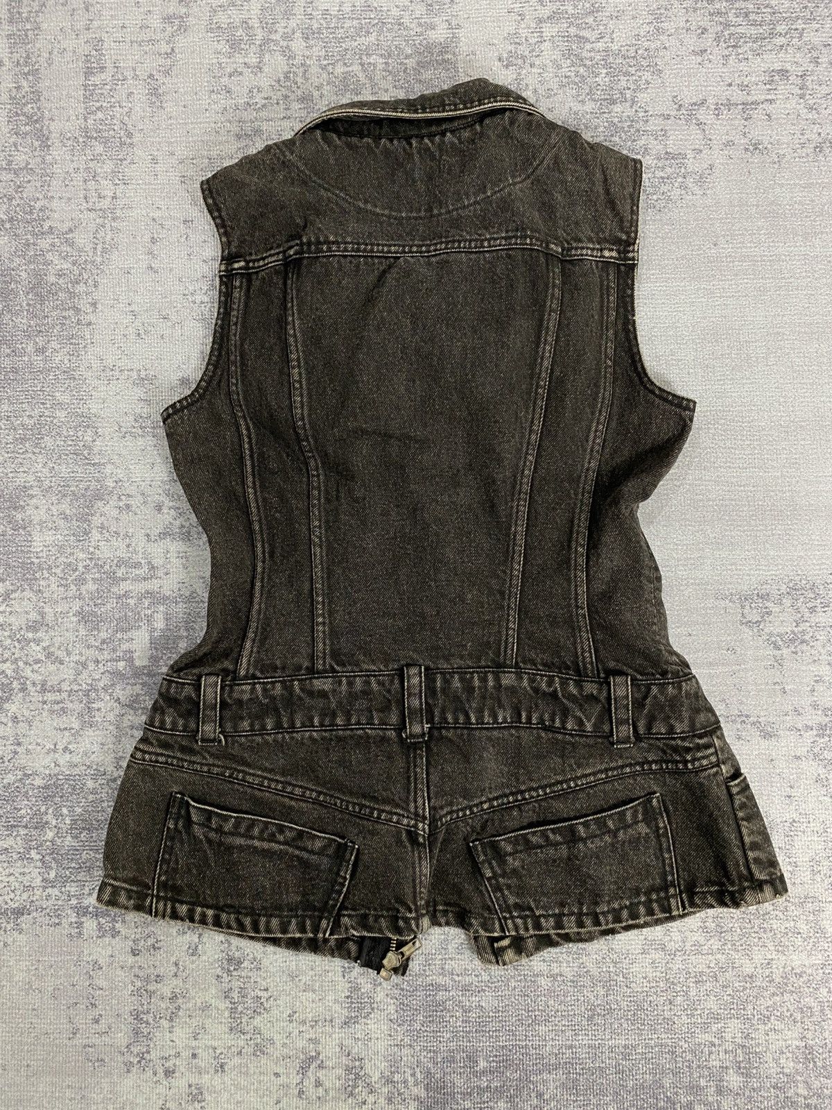 If Six Was Nine vintage michiko koshino lace up vest Size S / US 4 / IT 40 - 10 Thumbnail