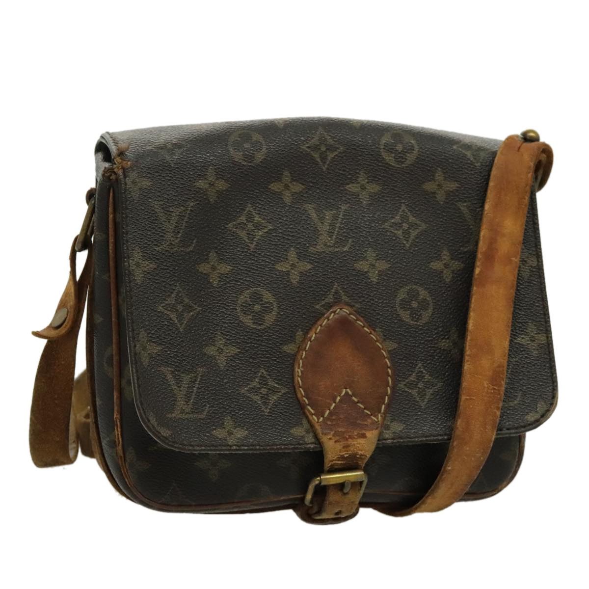 Louis Vuitton LOUIS VUITTON Monogram Cartouchiere MM Shoulder Bag M51253 Size ONE SIZE - 1 Thumbnail