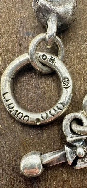 Other Travis Walker Large 7 Skull Bracelet Sterling .925 Size ONE SIZE - 16 Thumbnail