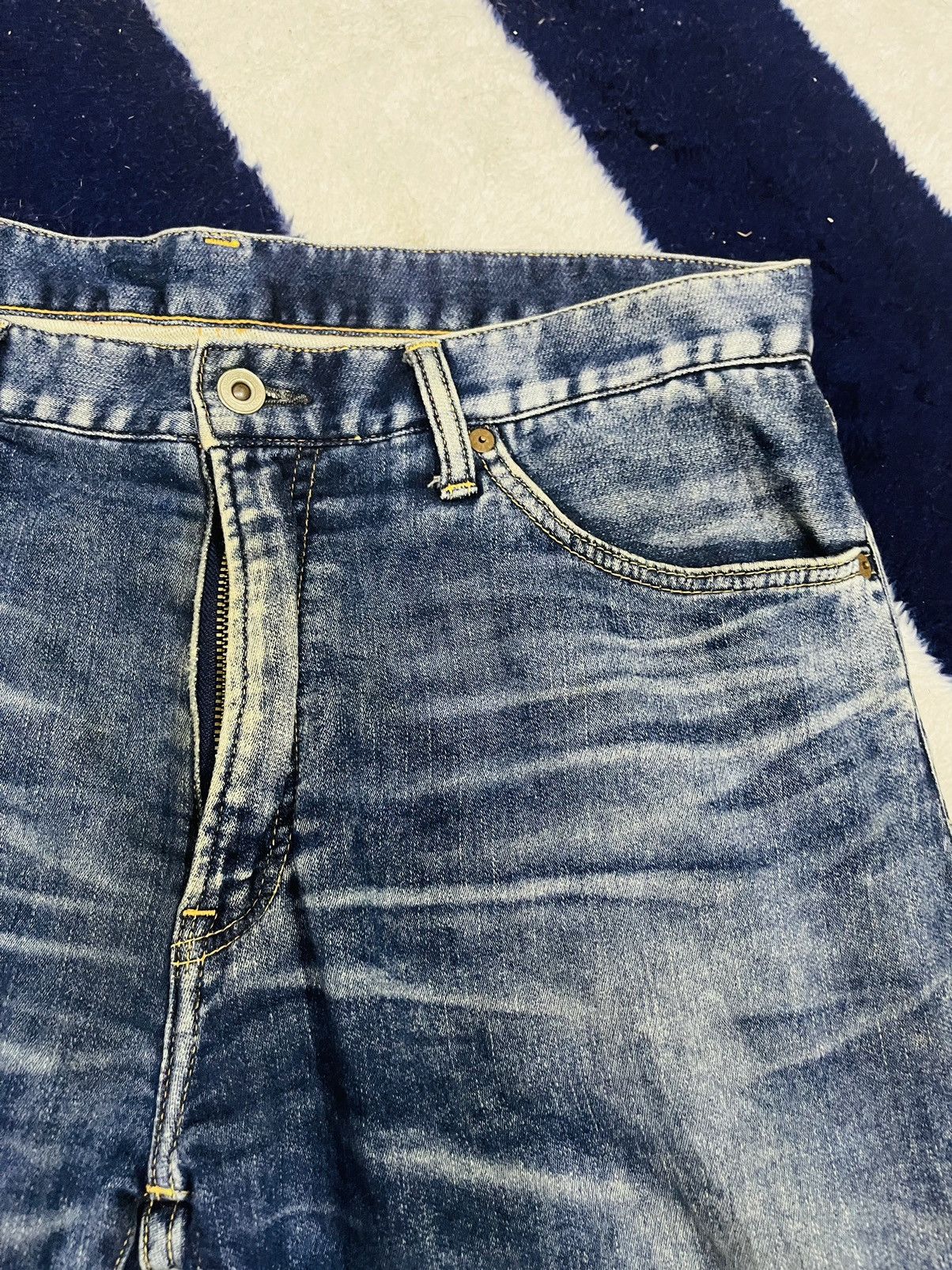 FOB Factory × Japanese Brand F.O.B Factory Jeans (13) Size US 34 / EU 50 - 11 Thumbnail