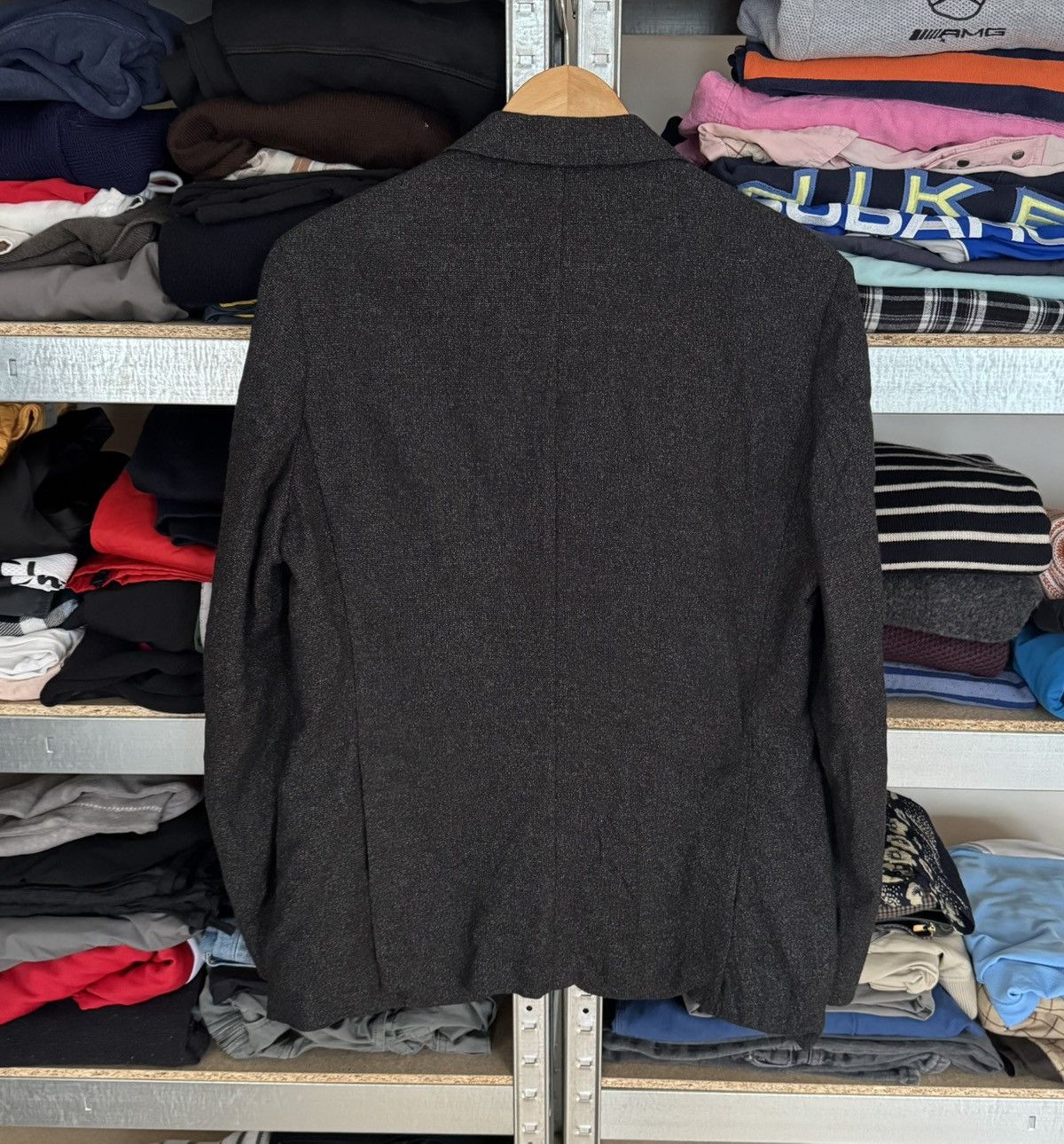Designer × J.Lindeberg J.Lindeberg 50size blazer jacket Hopper PP unc 2 tone wool Size 50R - 18 Thumbnail