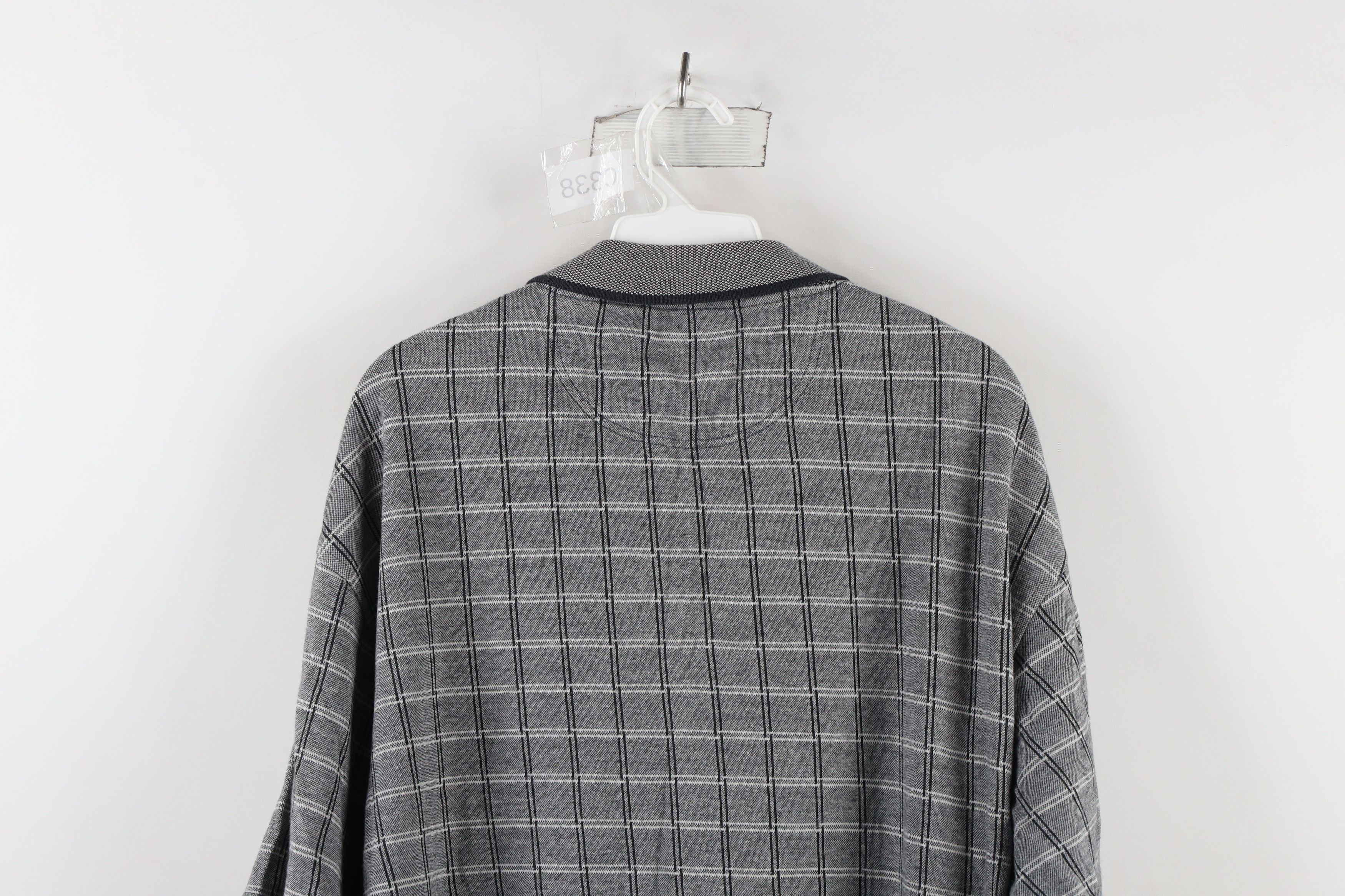 Vintage Vintage 90s Streetwear Checkered Collared Golf Polo Shirt Size US XL / EU 56 / 4 - 9 Thumbnail