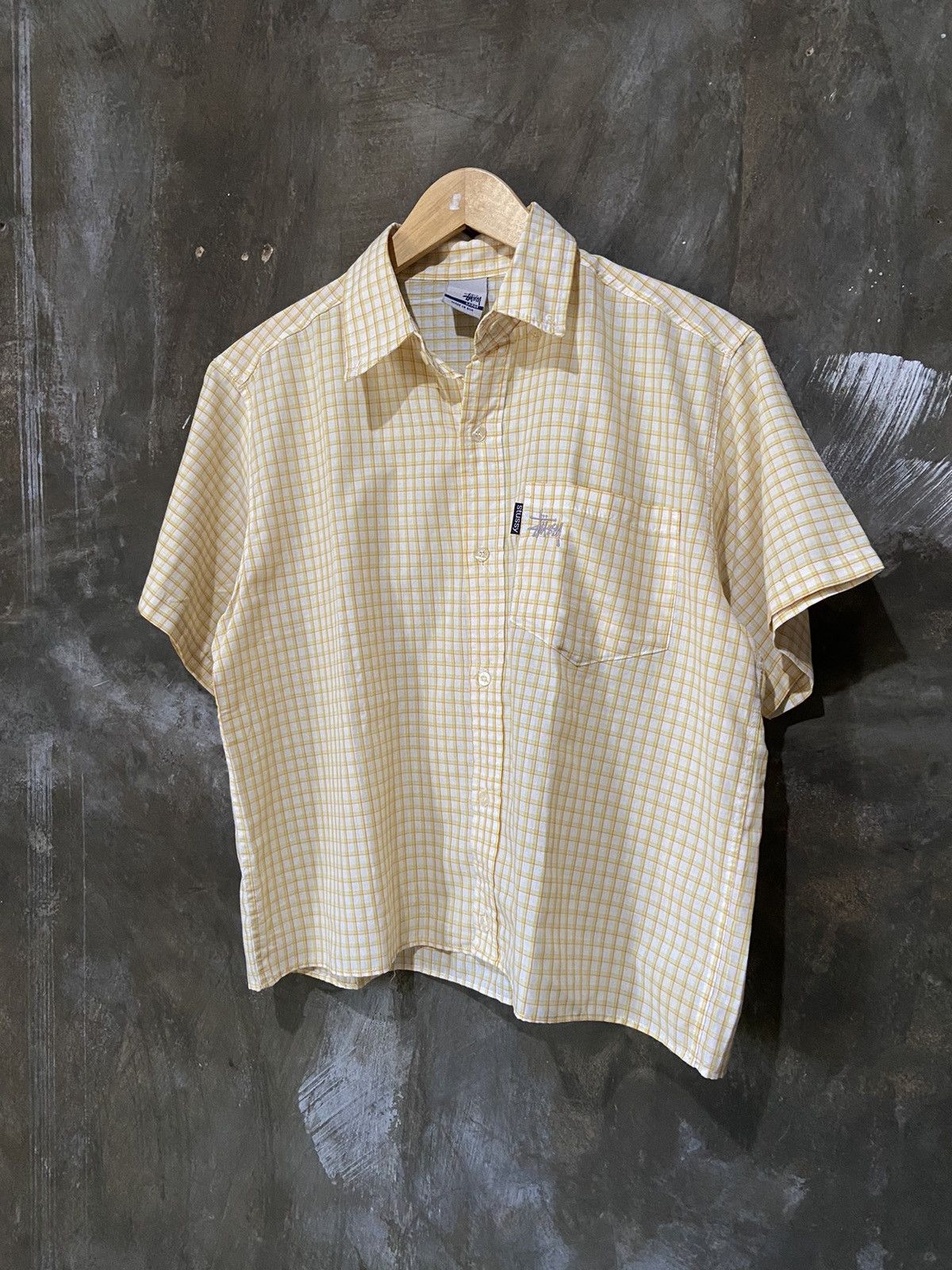 Stussy Vintage Stussy Boxy Cut Plaid Shirt Size US L / EU 52-54 / 3 - 2 Thumbnail