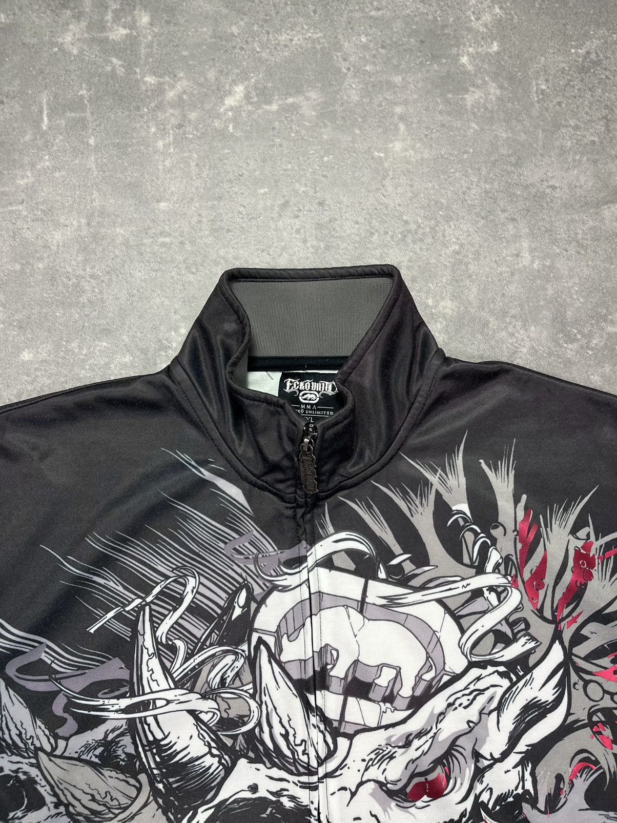 Ecko Unltd. Ecko Unltd. MMA Printed Baggy Big Logo Zip Jacket XXL Size US XXL / EU 58 / 5 - 7 Thumbnail