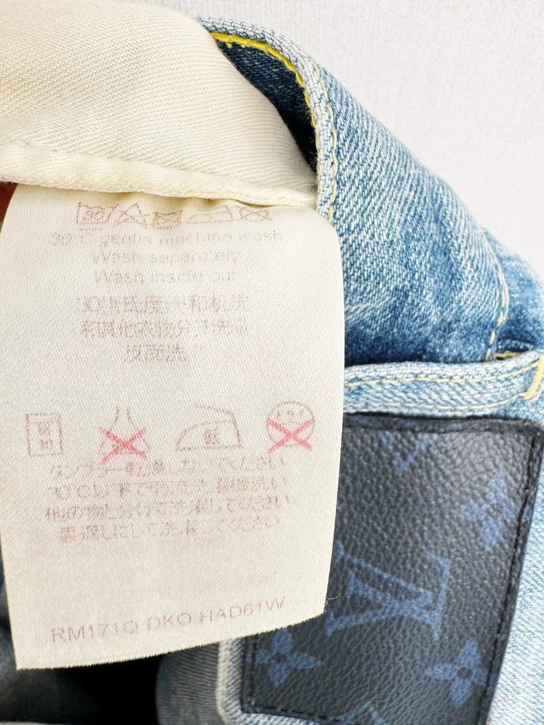 Louis Vuitton Louis Vuitton Jeans in Light Blue-2506 Size 29" - 6 Thumbnail