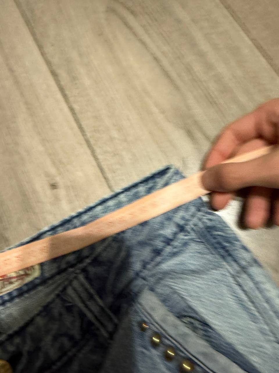 Other Y2K Cargo Jeans Dycksy Size 29 Blue Avante Garde Size 29" - 9 Thumbnail