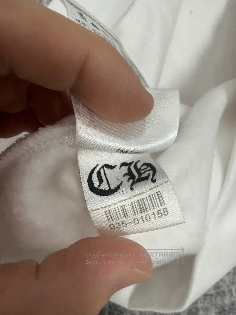 Chrome Hearts CHROME HEARTS Size M White horseshoe hoodie Size US M / EU 48-50 / 2 - 4 Thumbnail