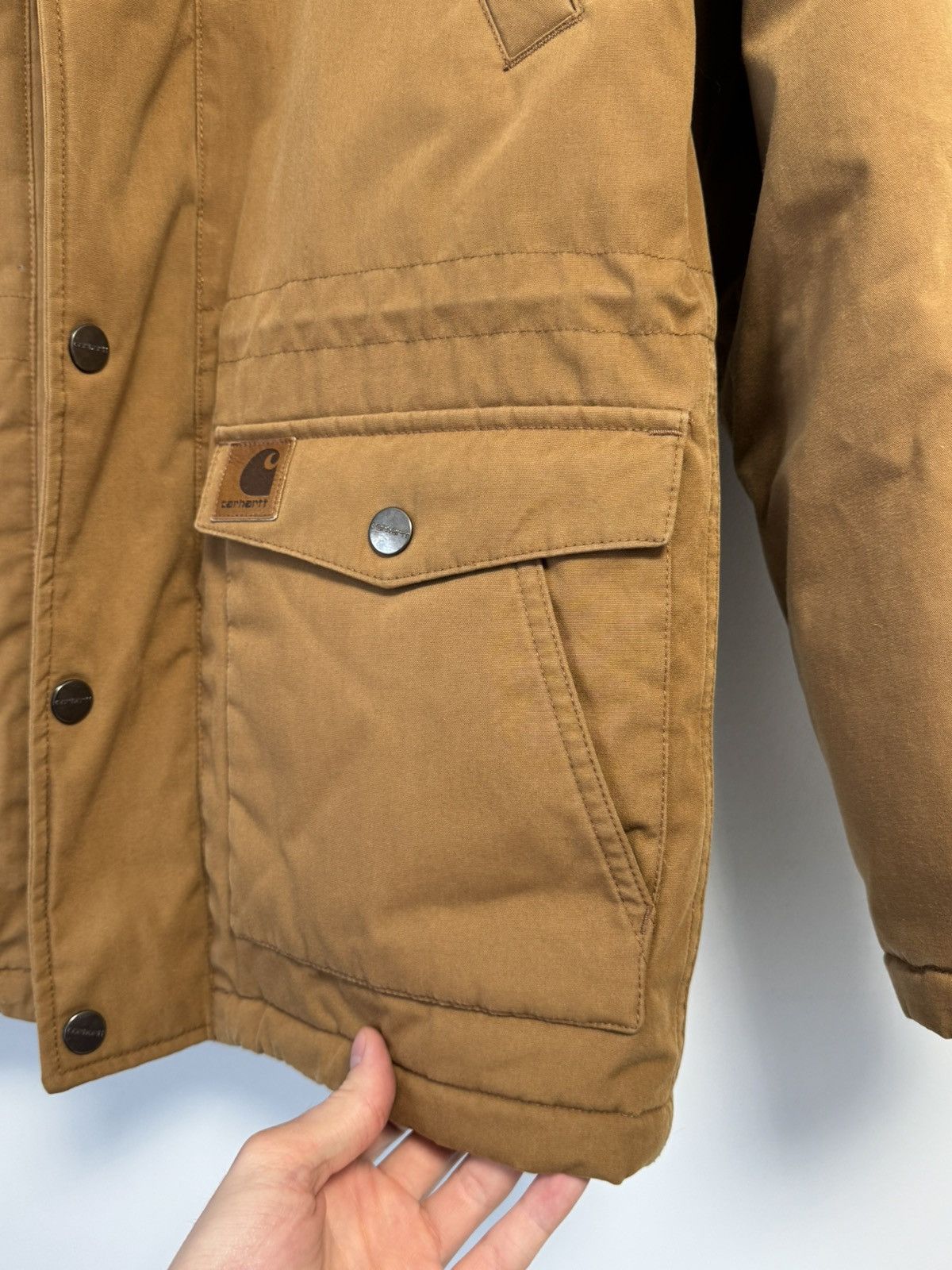 Carhartt Carhartt Trapper Parka Vintage Brown Size US S / EU 44-46 / 1 - 13 Thumbnail