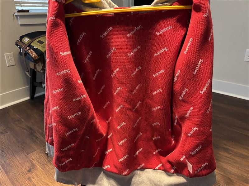 Supreme Supreme 2010 Archive Thermal Lined Zip Up Hoodie Grey Size US M / EU 48-50 / 2 - 4 Thumbnail