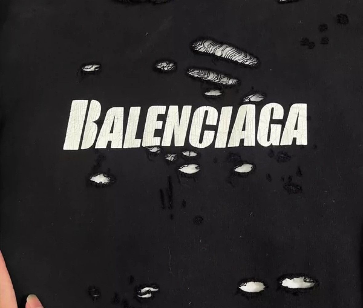 Balenciaga Balenciaga wreaks havoc on hoodies Size US XS / EU 42 / 0 - 3 Thumbnail