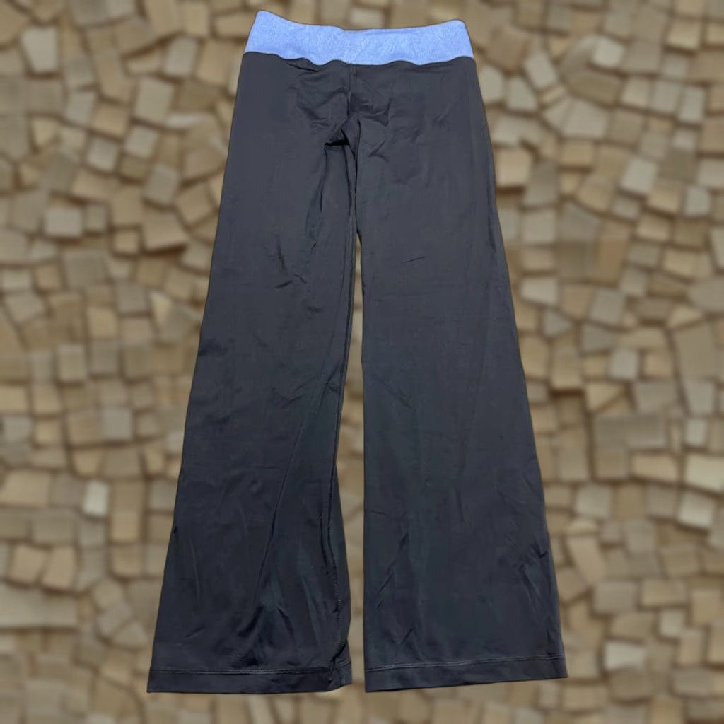 Vintage 90 Degrees Pants Women's Large Blue Black Yoga Pants Pull On Casual Size 36" / US 14 / IT 50 - 1 Thumbnail