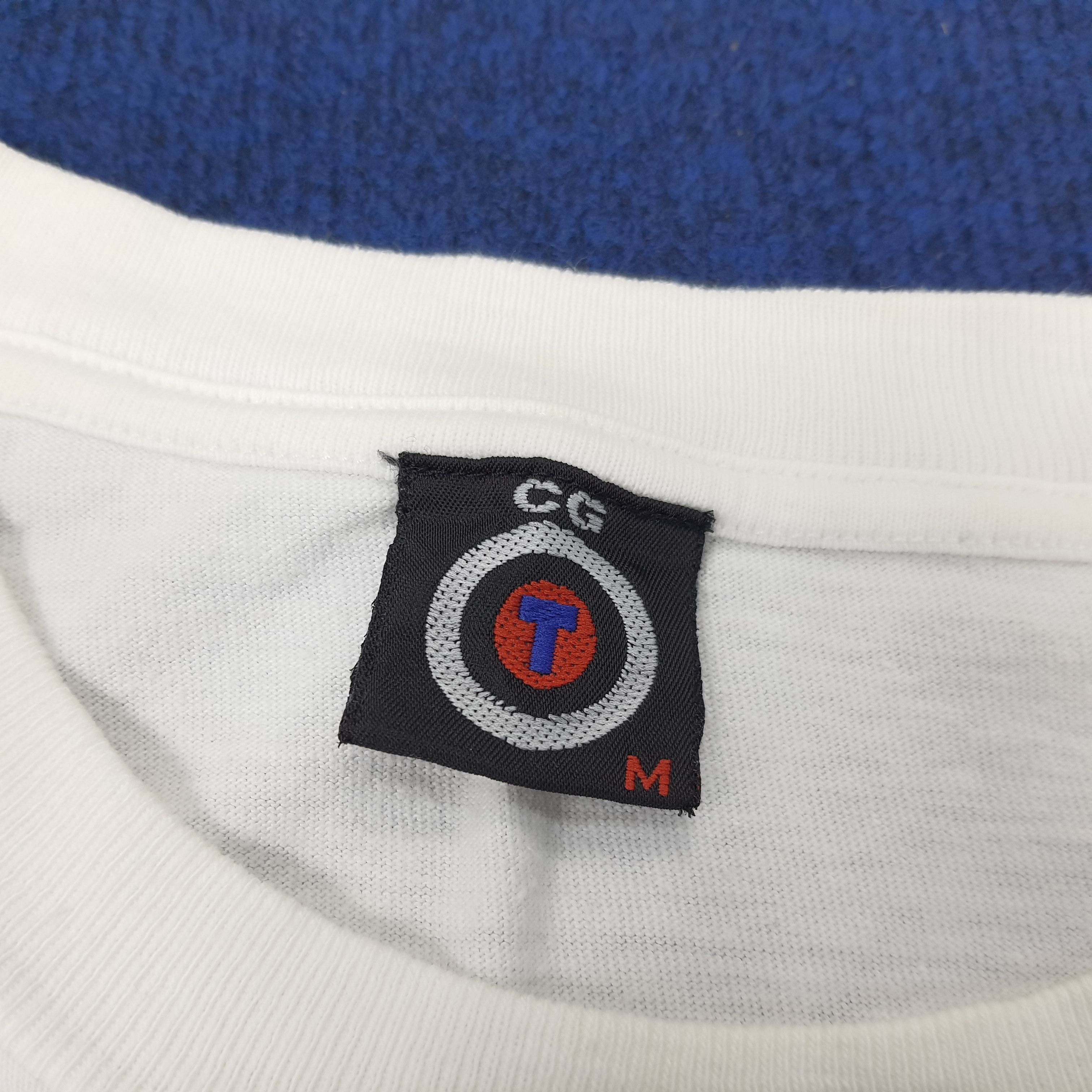 Vintage 90s Original Vintage CG Design Photo Picture T-shirt C126N14 Size US M / EU 48-50 / 2 - 4 Thumbnail
