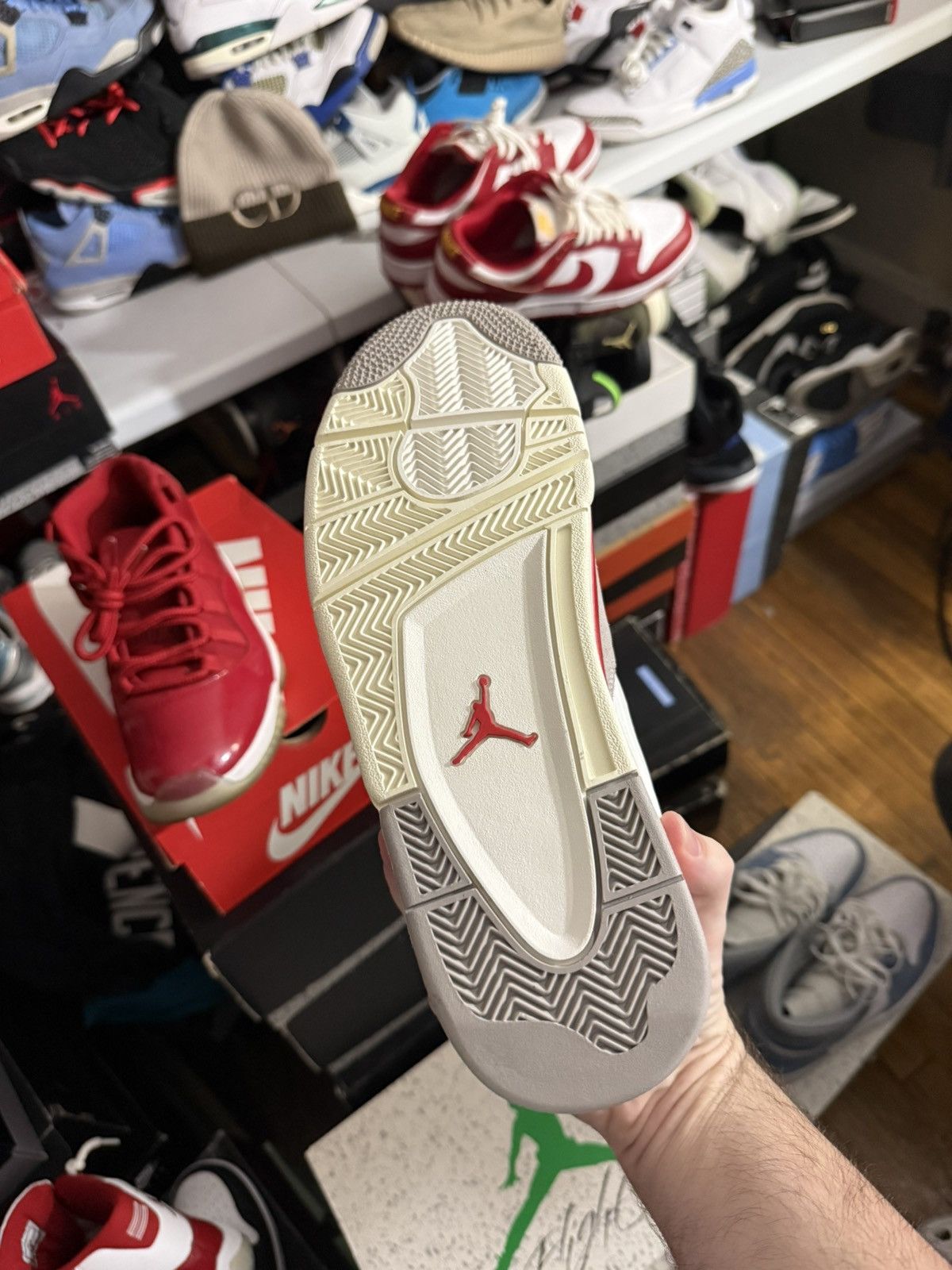 Jordan Brand Jordan retro 4 RM fire red sz 11 Size US 11 / EU 44 - 7 Thumbnail